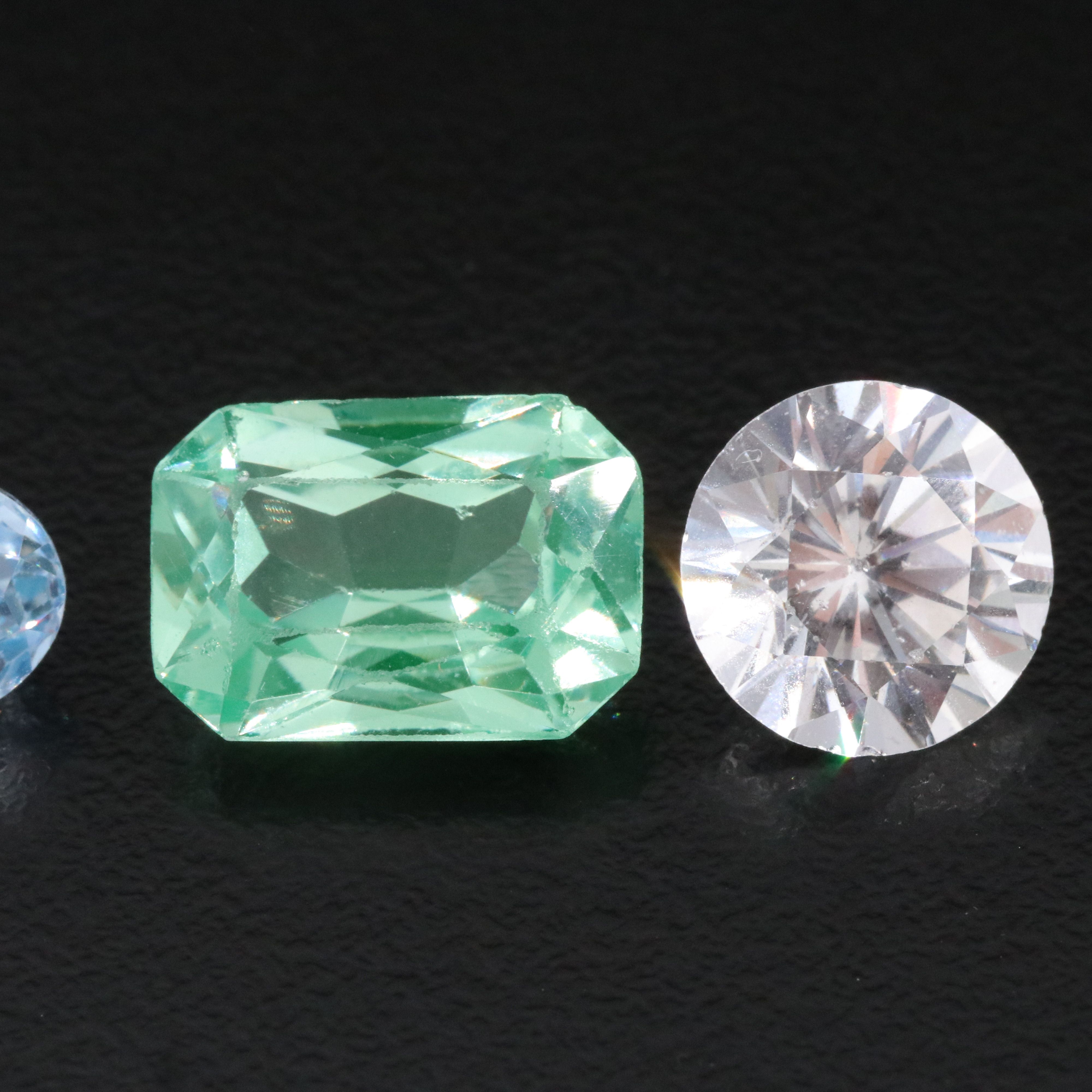 Loose 29.79 CTW Lab Grown Spinel and YAG Lot