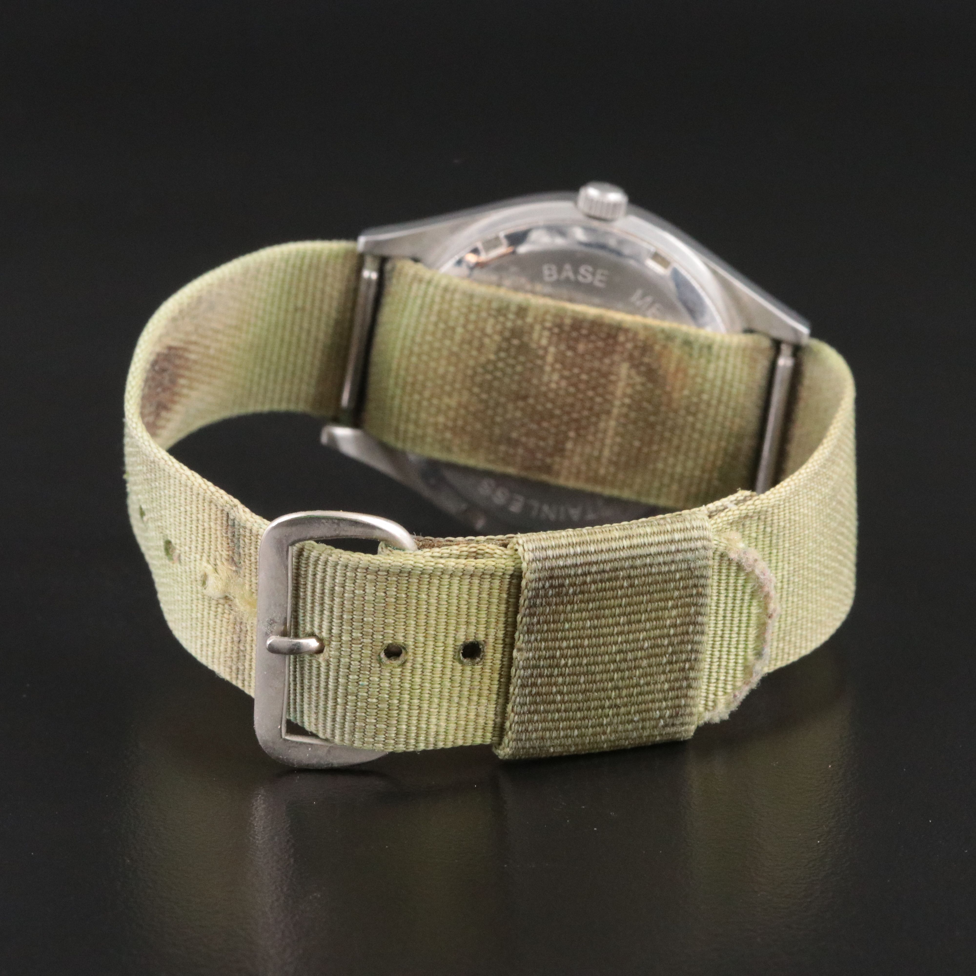 Vintage Orvis Field Style Day-Date Quartz Watch