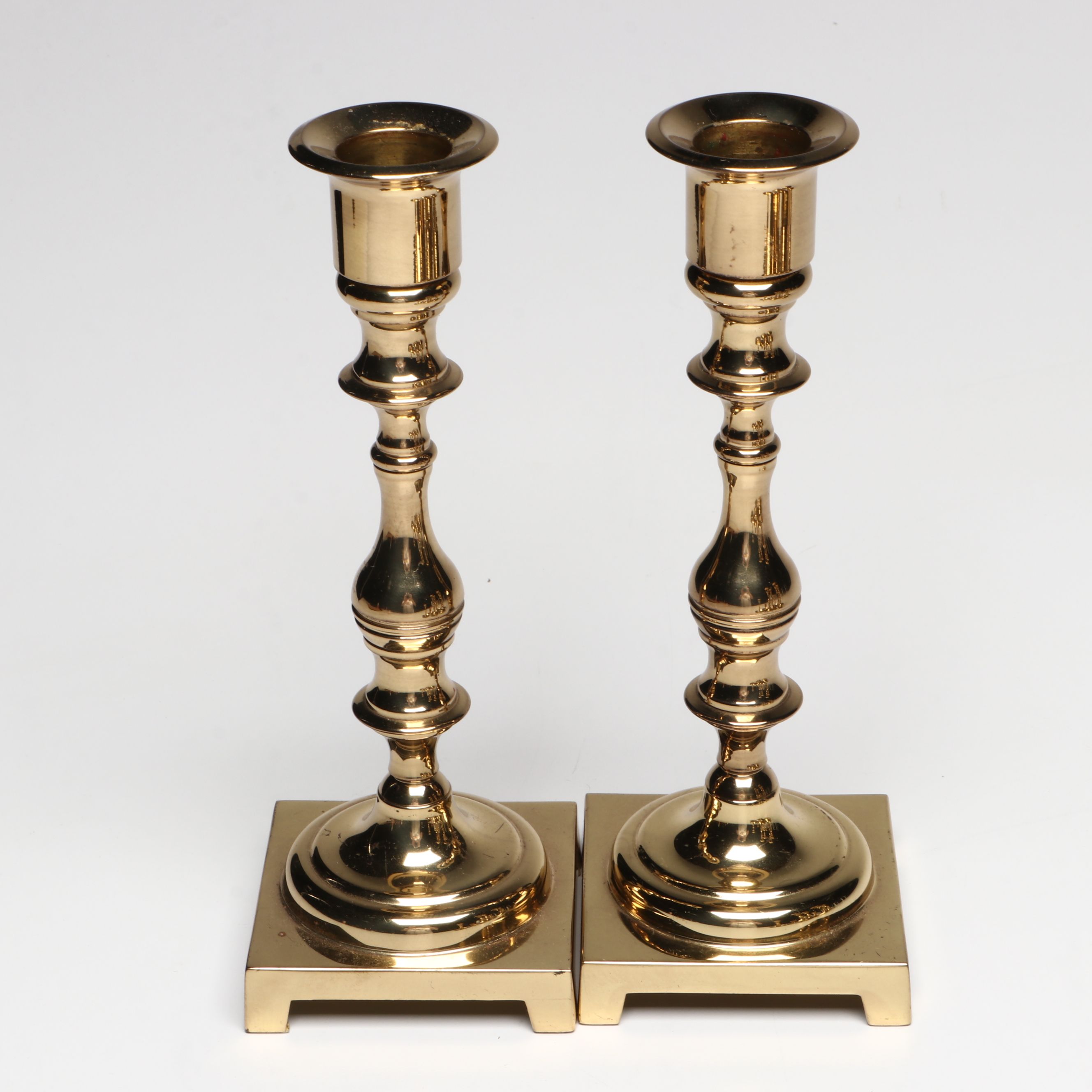 Baldwin Brass Candlesticks with Other Brass Finished Decorative Candle Lighting