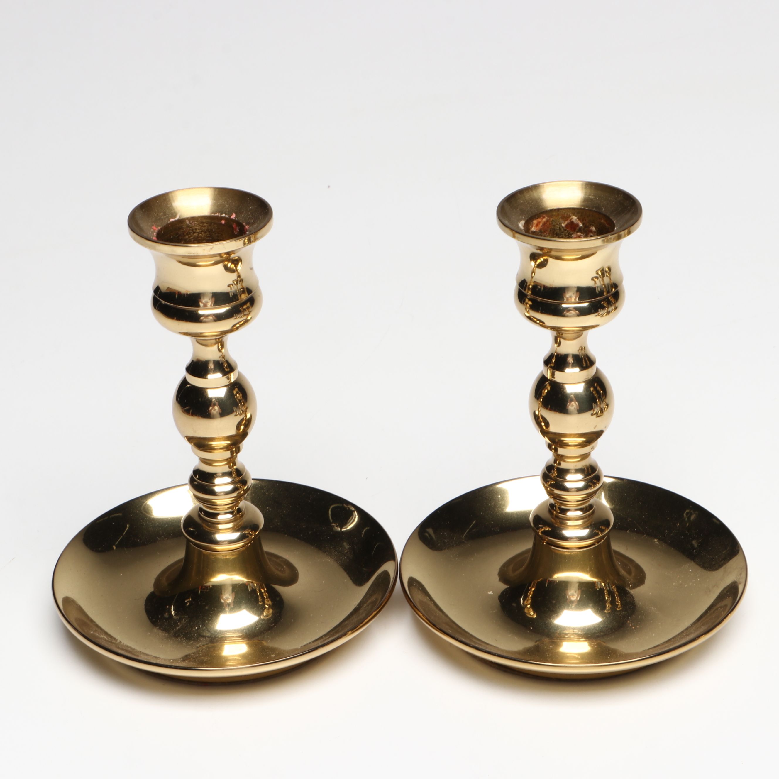 Baldwin Brass Candlesticks with Other Brass Finished Decorative Candle Lighting
