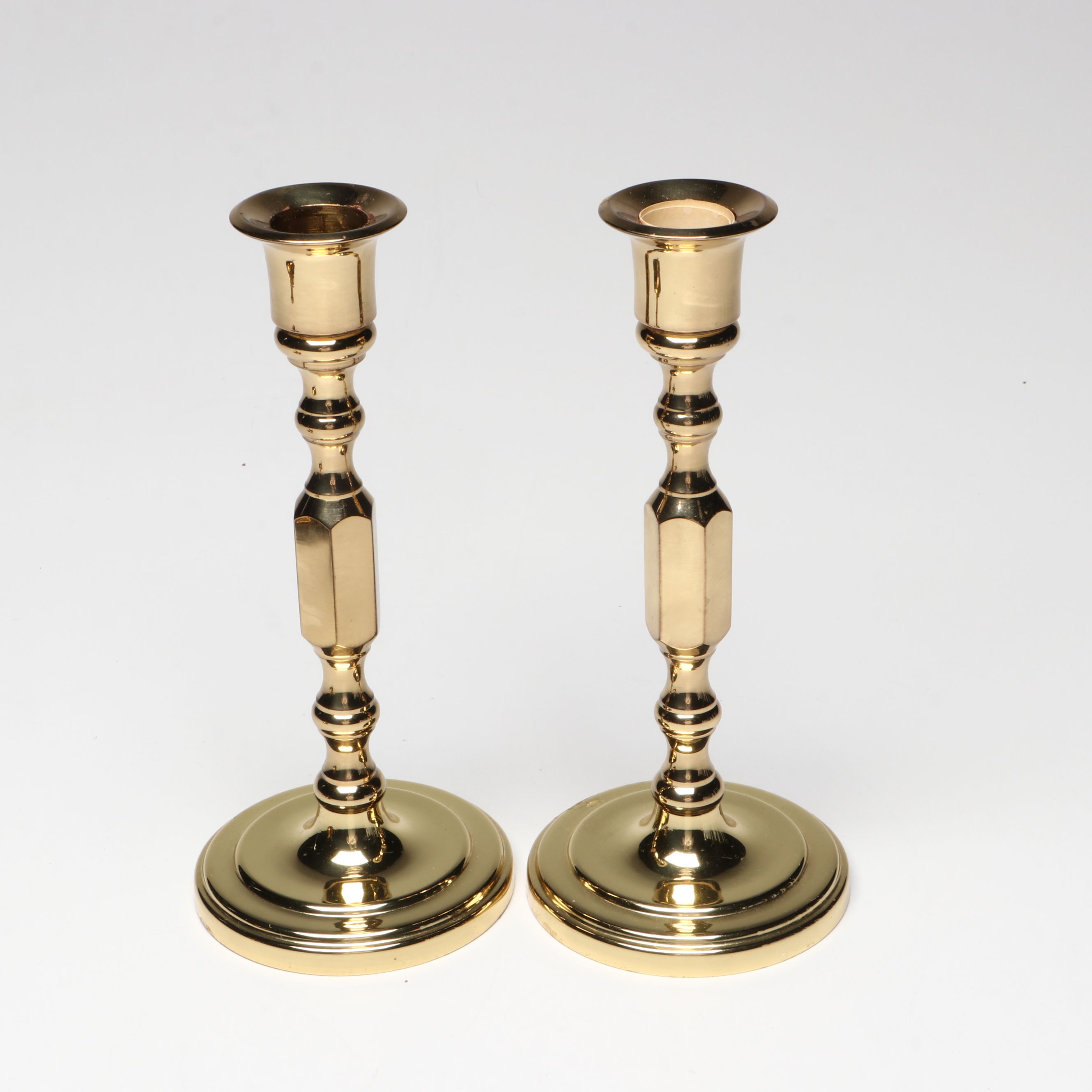 Baldwin Brass Candlesticks with Other Brass Finished Decorative Candle Lighting