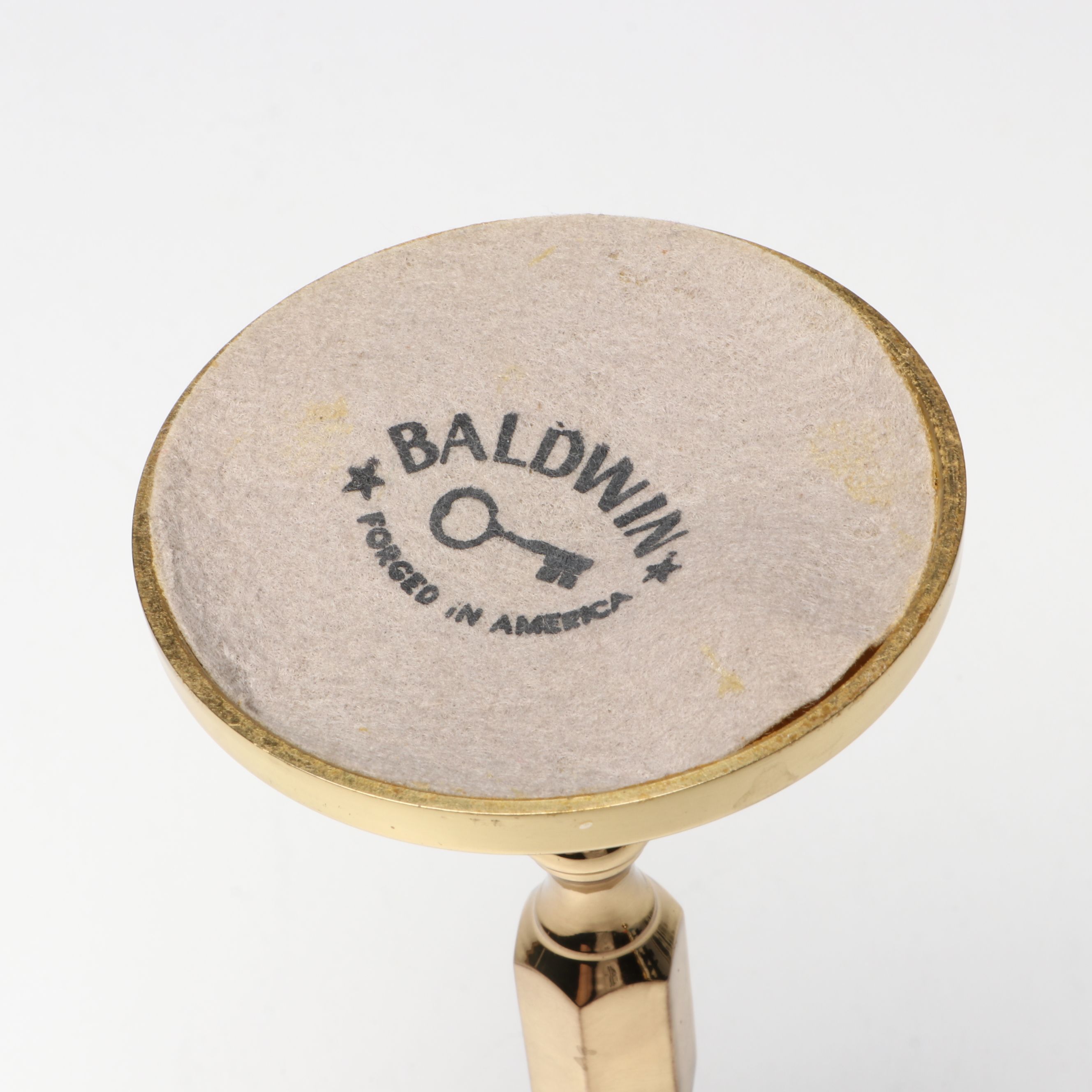 Baldwin Brass Candlesticks with Other Brass Finished Decorative Candle Lighting