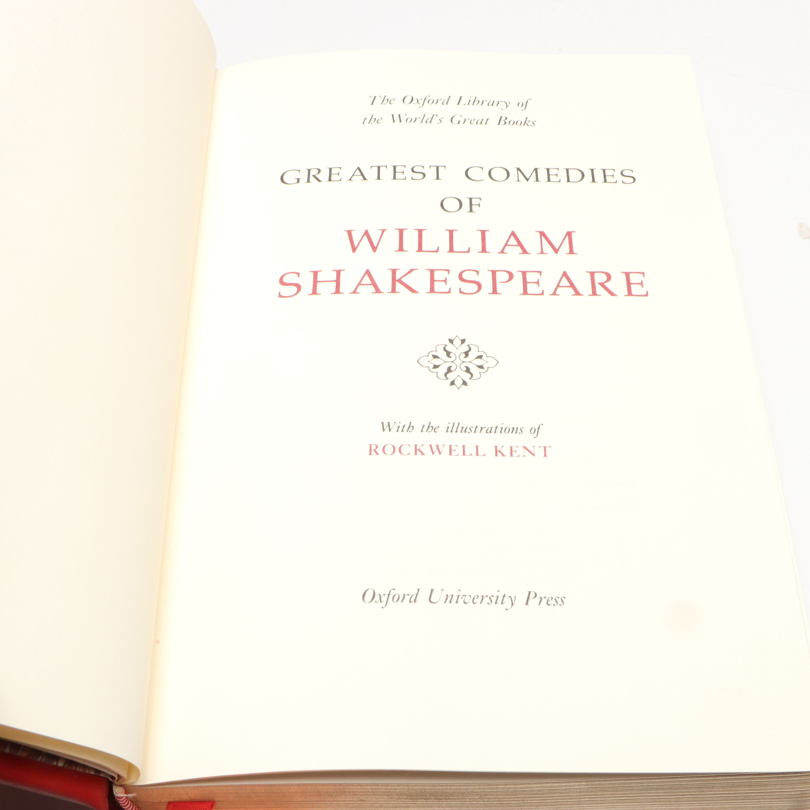 "The Complete Oxford Shakespeare" Set with Other Special Edition Books, 1980s