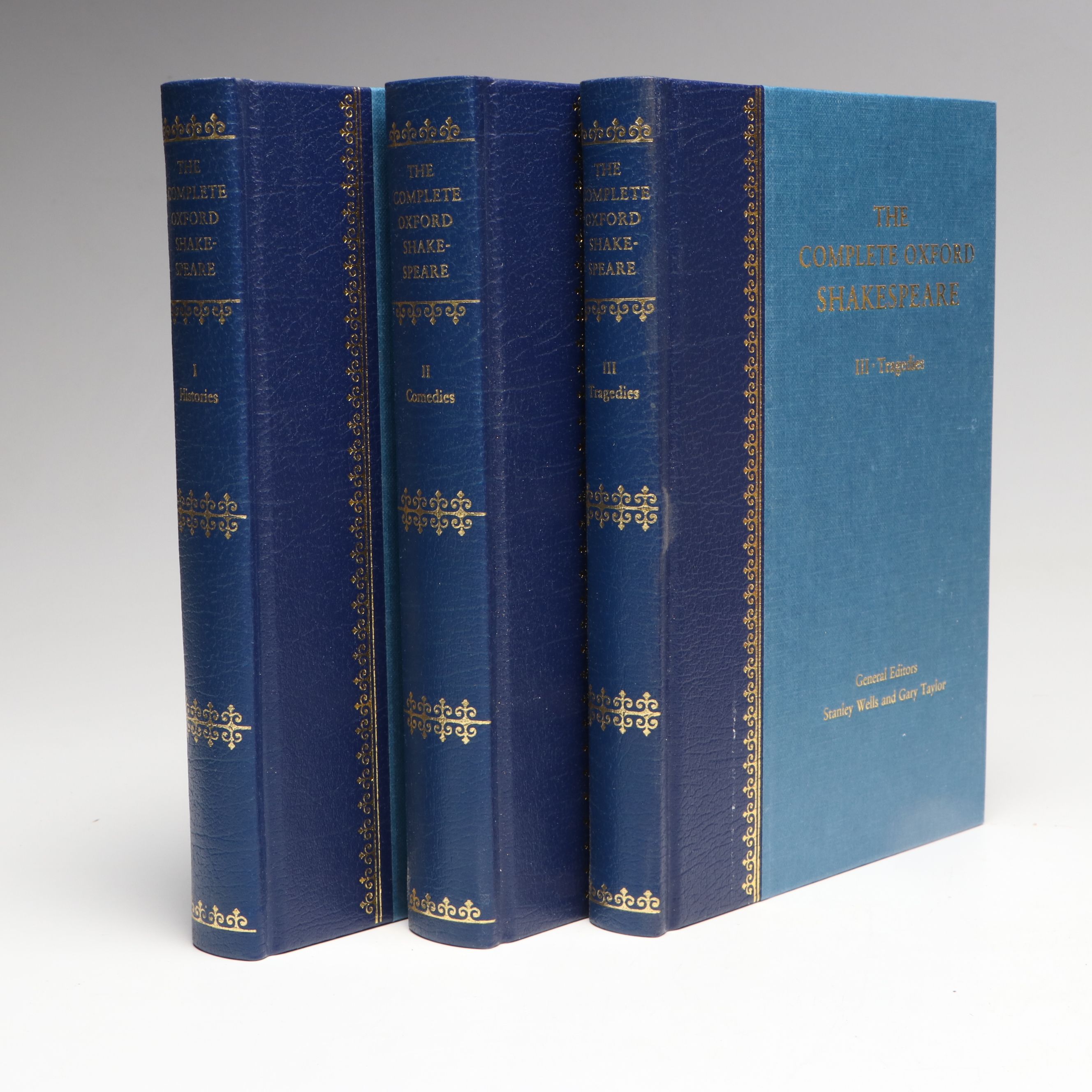 "The Complete Oxford Shakespeare" Set with Other Special Edition Books, 1980s