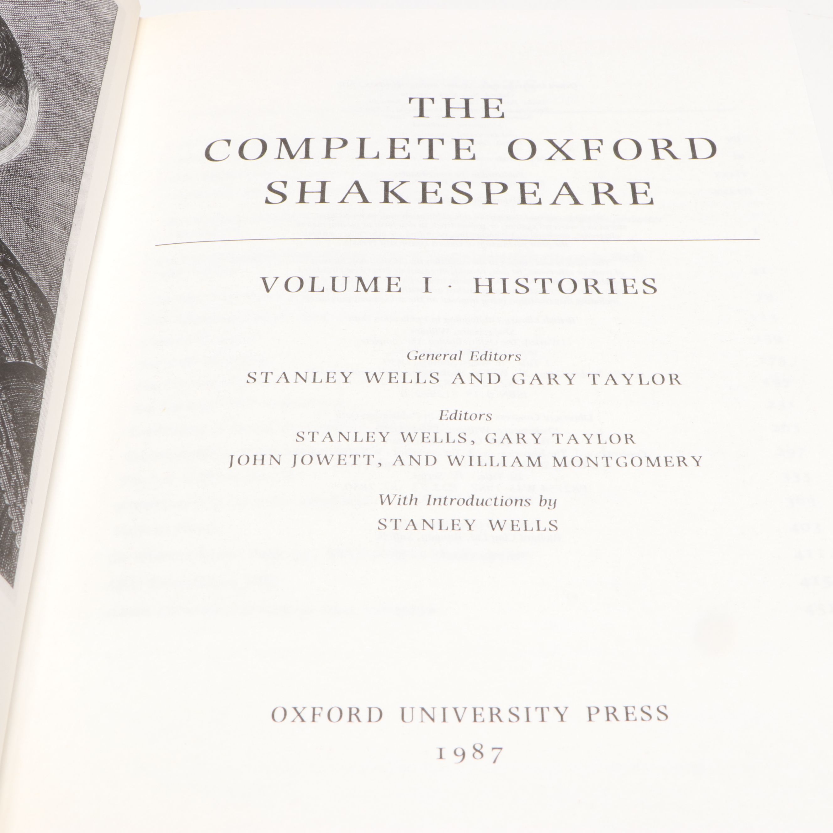 "The Complete Oxford Shakespeare" Set with Other Special Edition Books, 1980s
