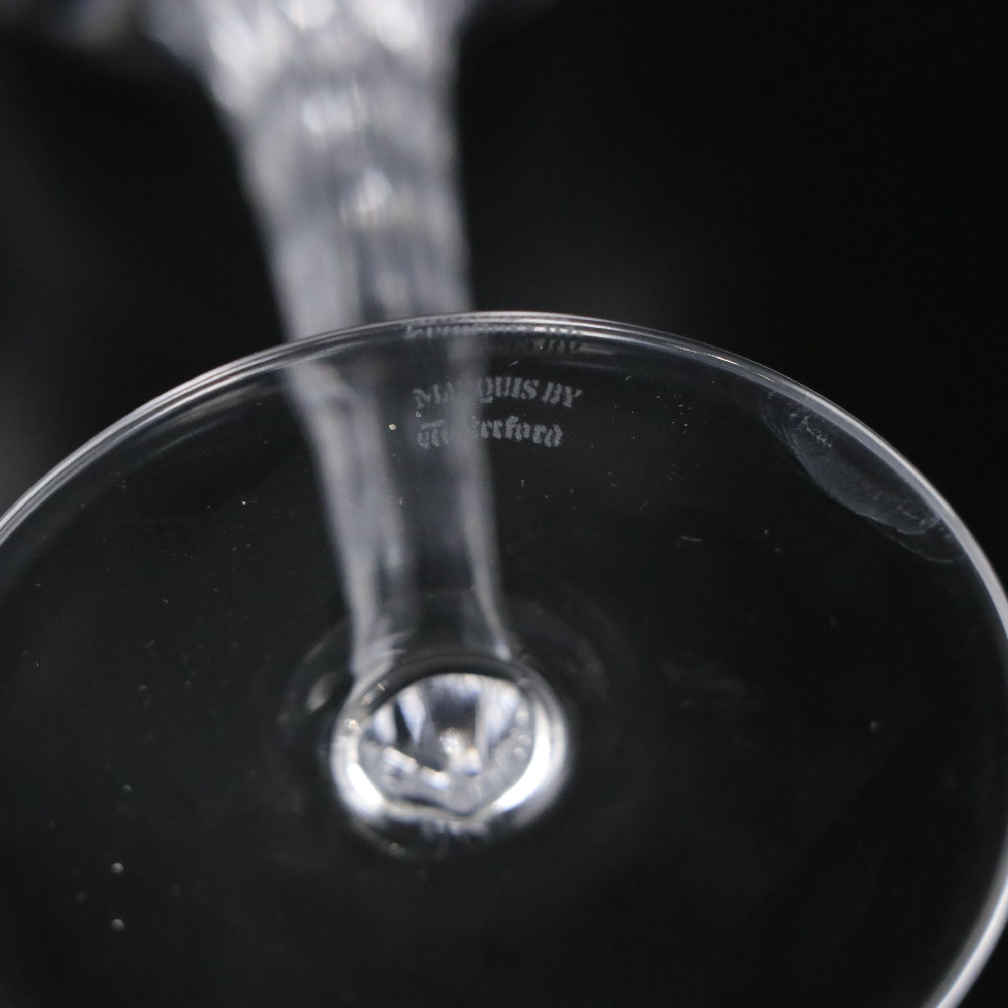 Marquis by Waterford "Bloomfield" Crystal Tulip Water Goblets