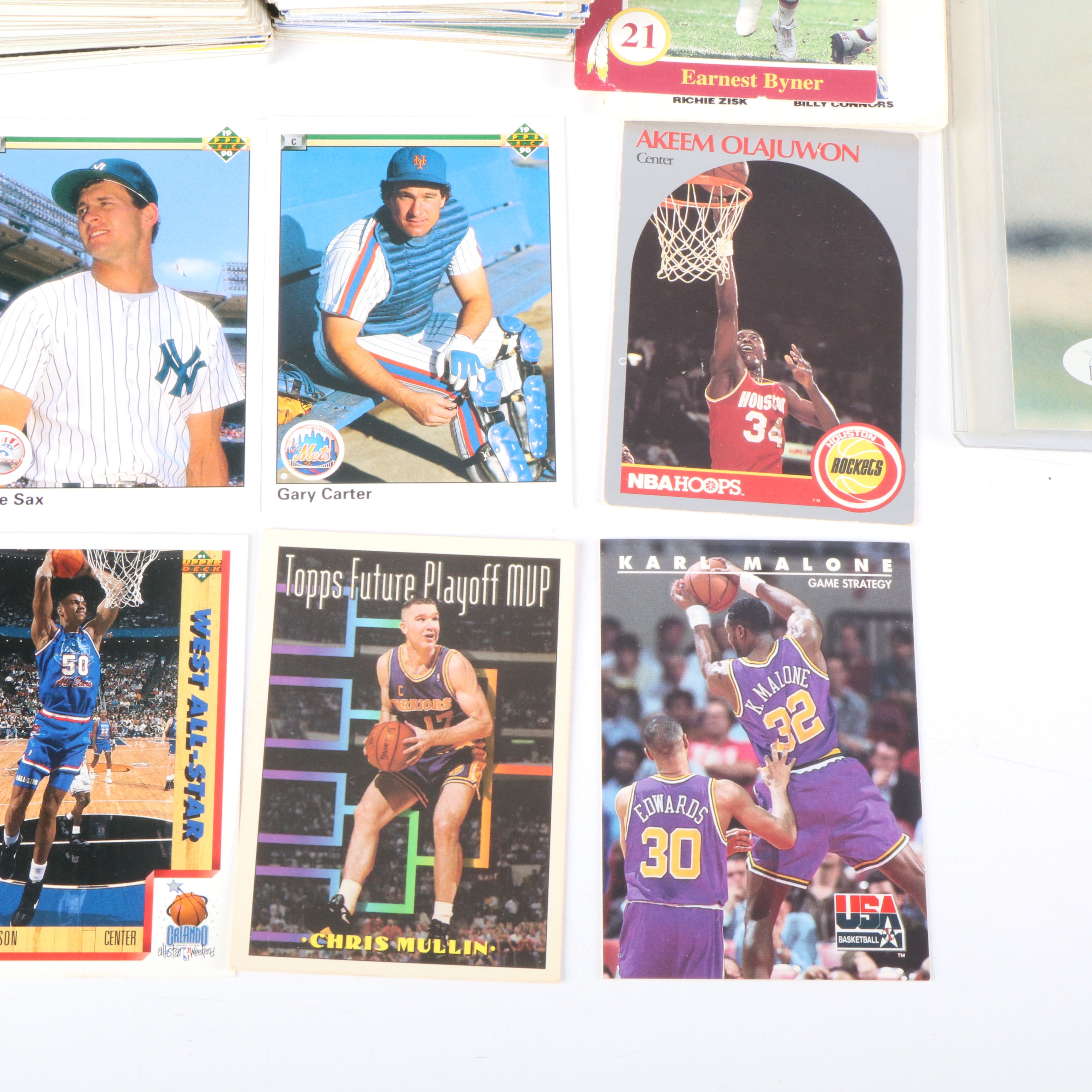 Topps Baseball Cards with Bobbleheads, Lou Gehrig Commemorative Display, & More