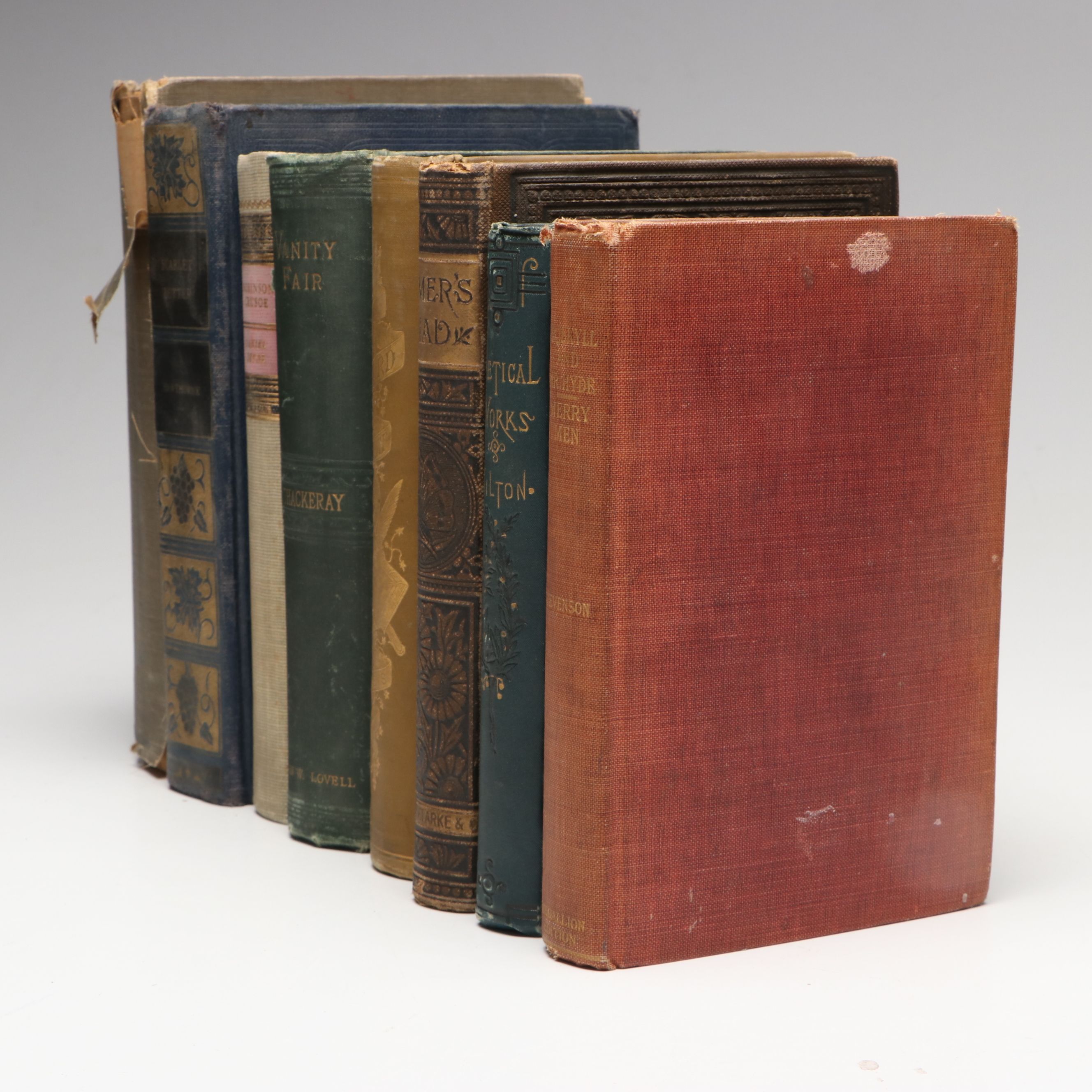 Victorian "Sword and Pen" by John Algernon Owens with More Classic Books