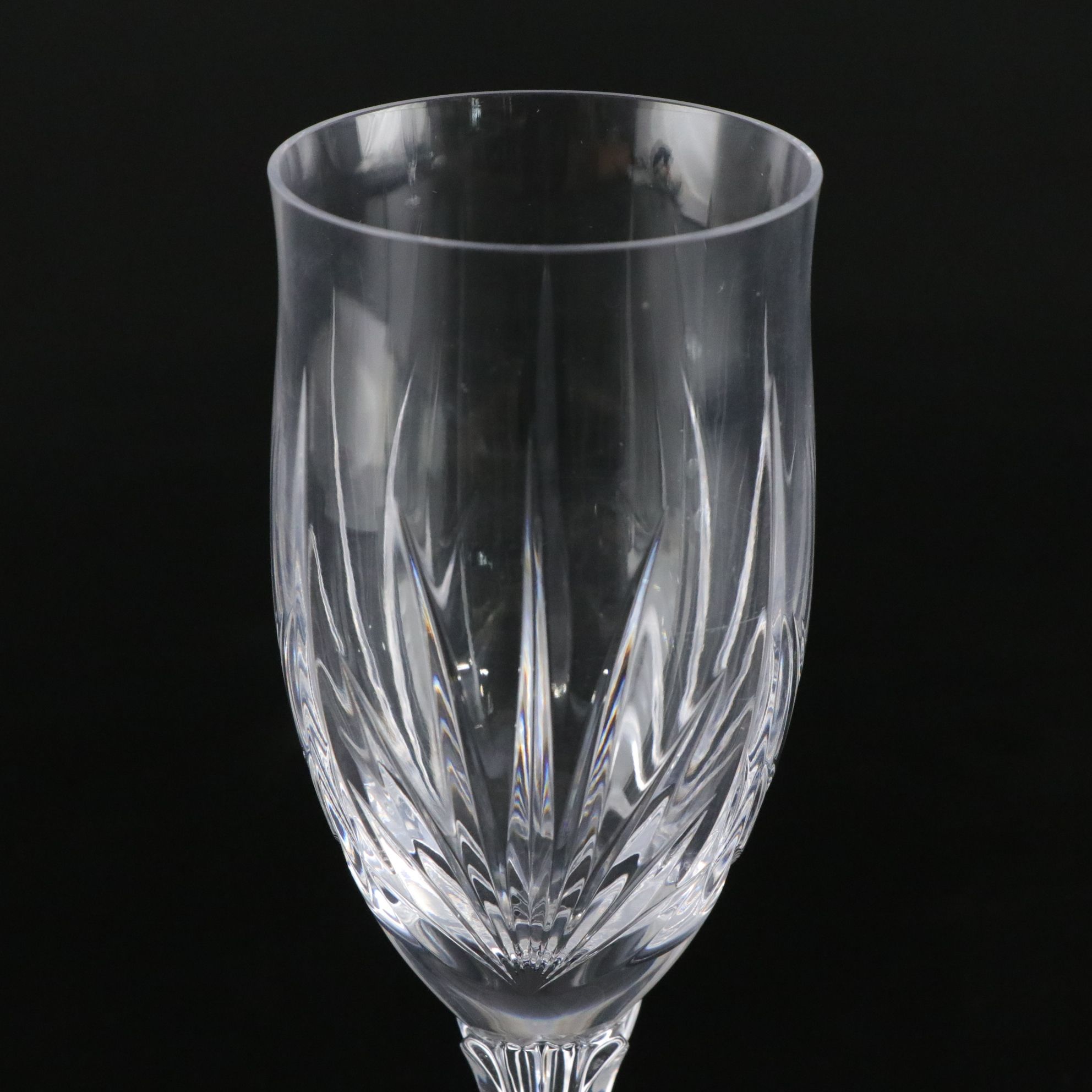 Marquis by Waterford "Bloomfield" Crystal Footed Iced Tea Glasses