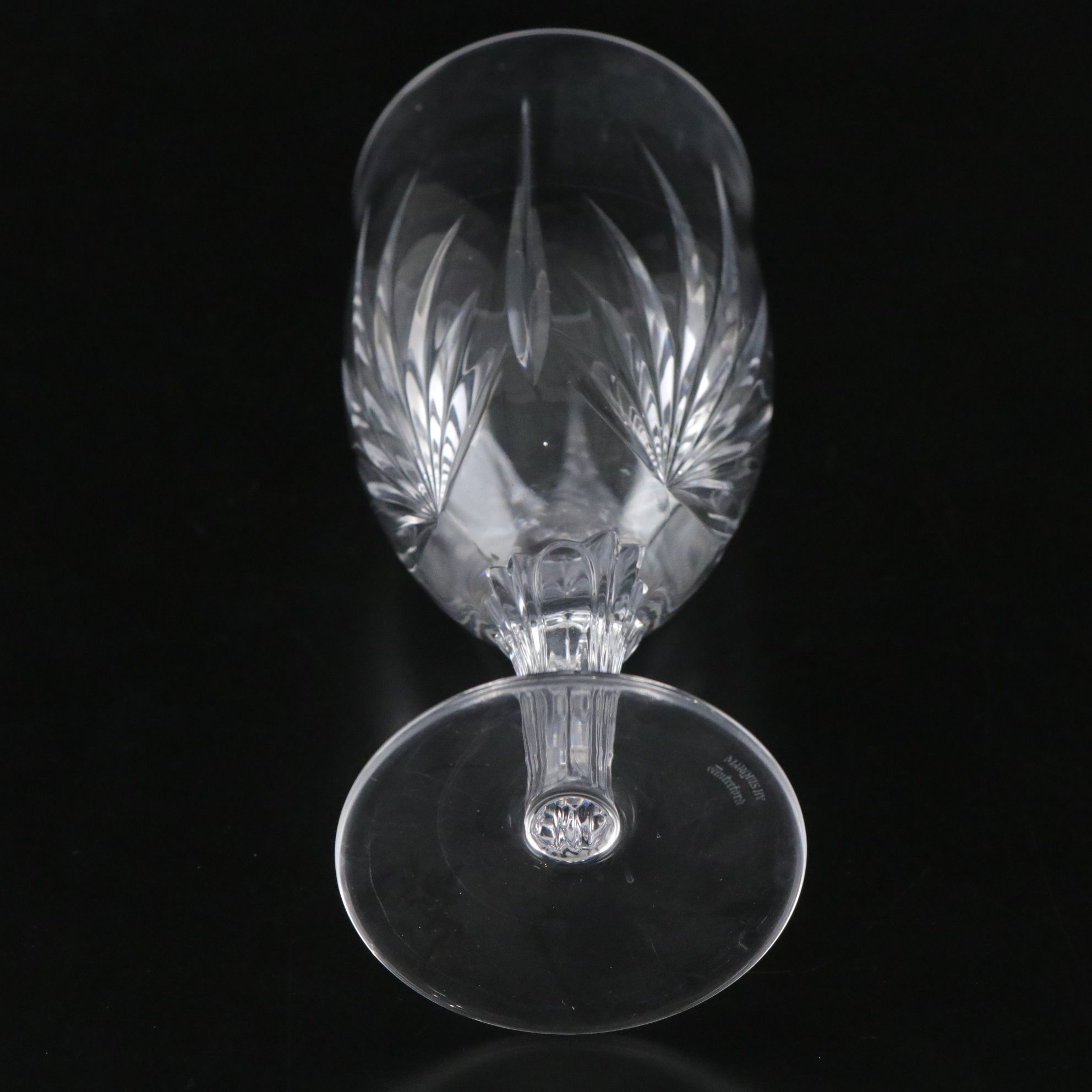 Marquis by Waterford "Bloomfield" Crystal Footed Iced Tea Glasses