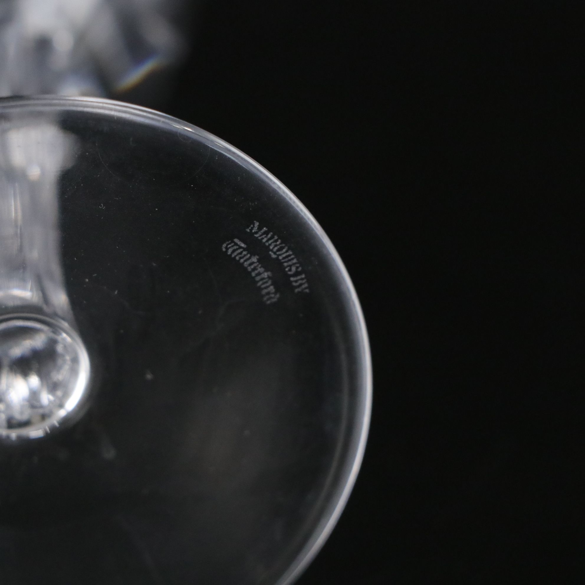 Marquis by Waterford "Bloomfield" Crystal Footed Iced Tea Glasses