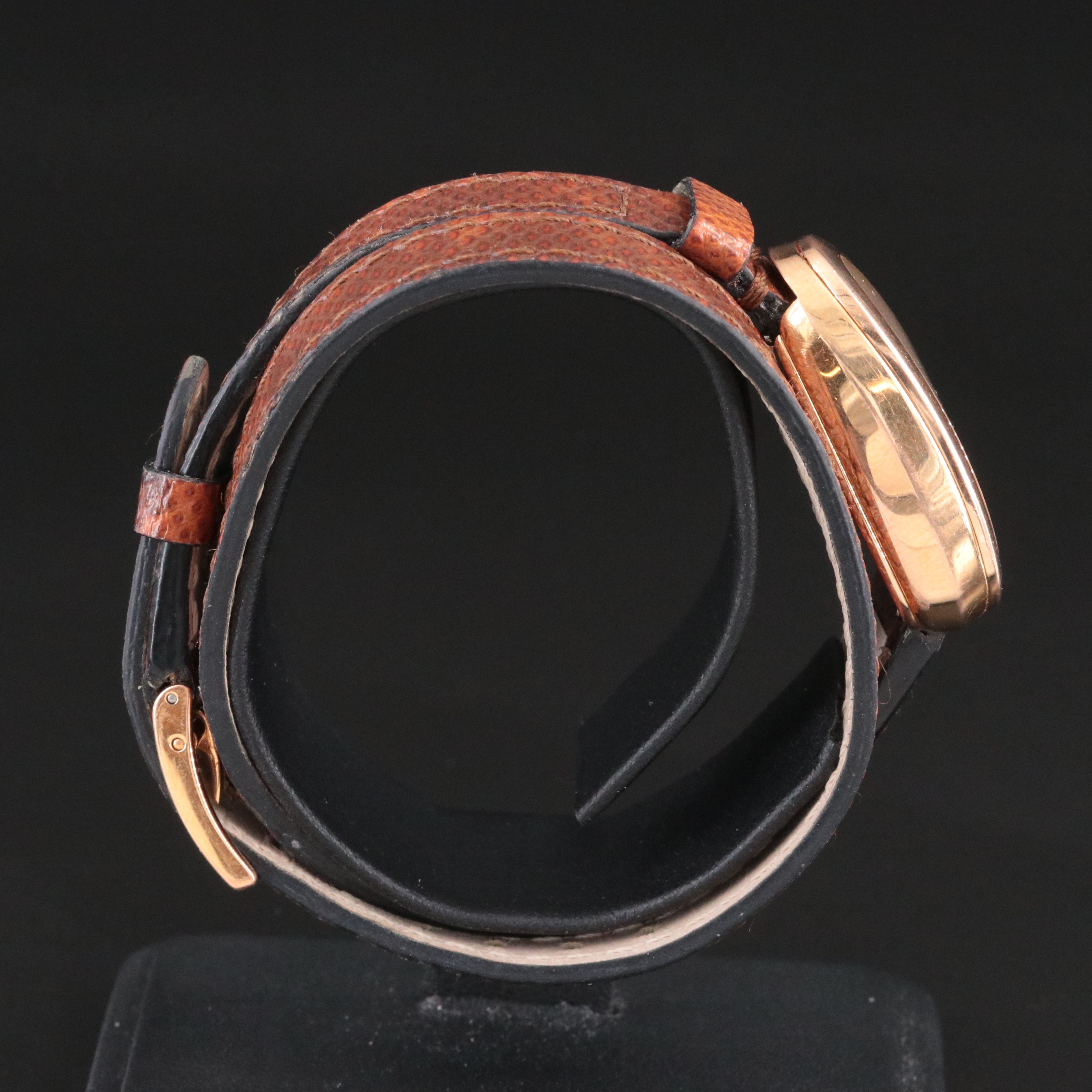 BVLGARI Serpenti 18K Rose Gold Quartz Watch