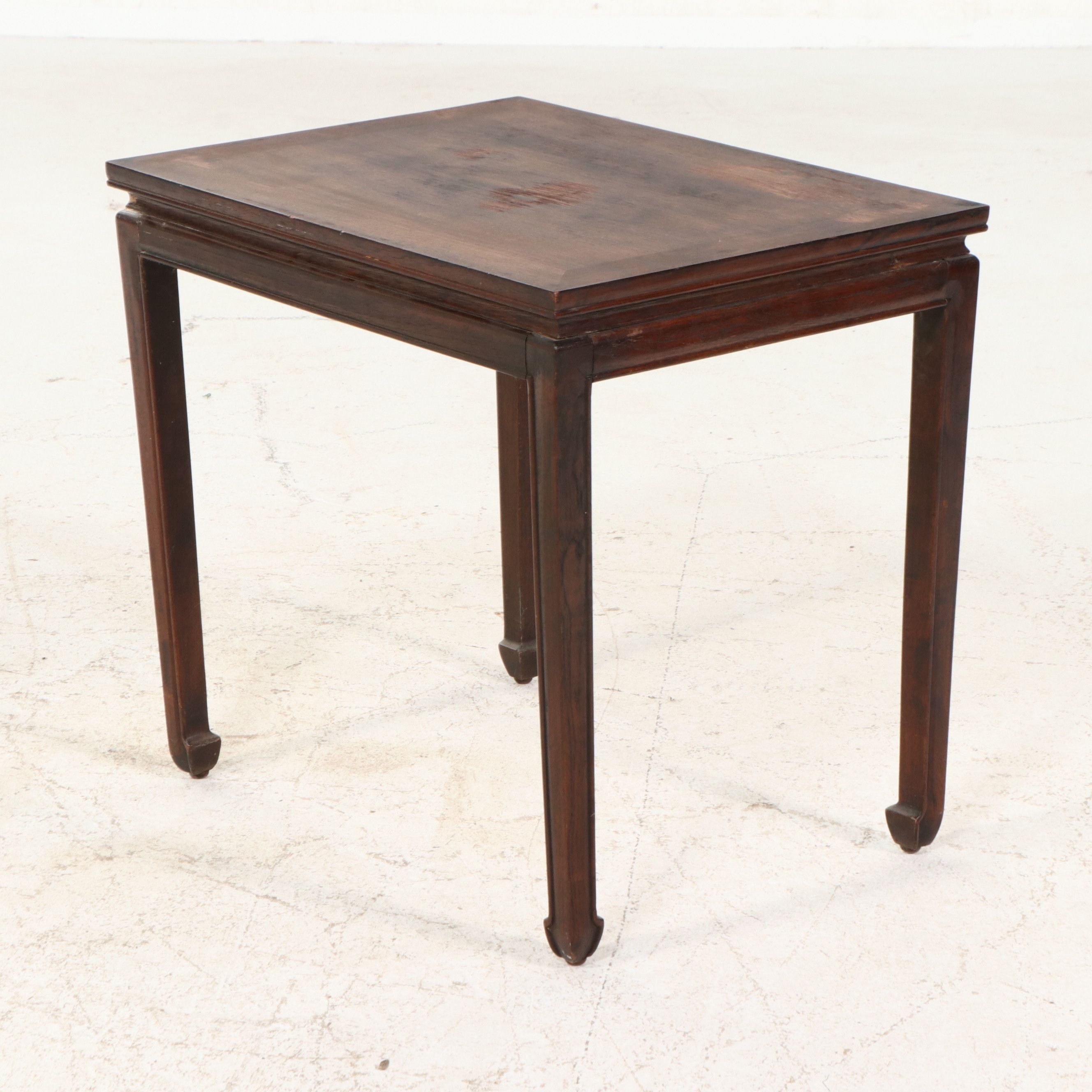 Chinese Export Style Wooden Nesting Tables, Mid to Late 20th C.