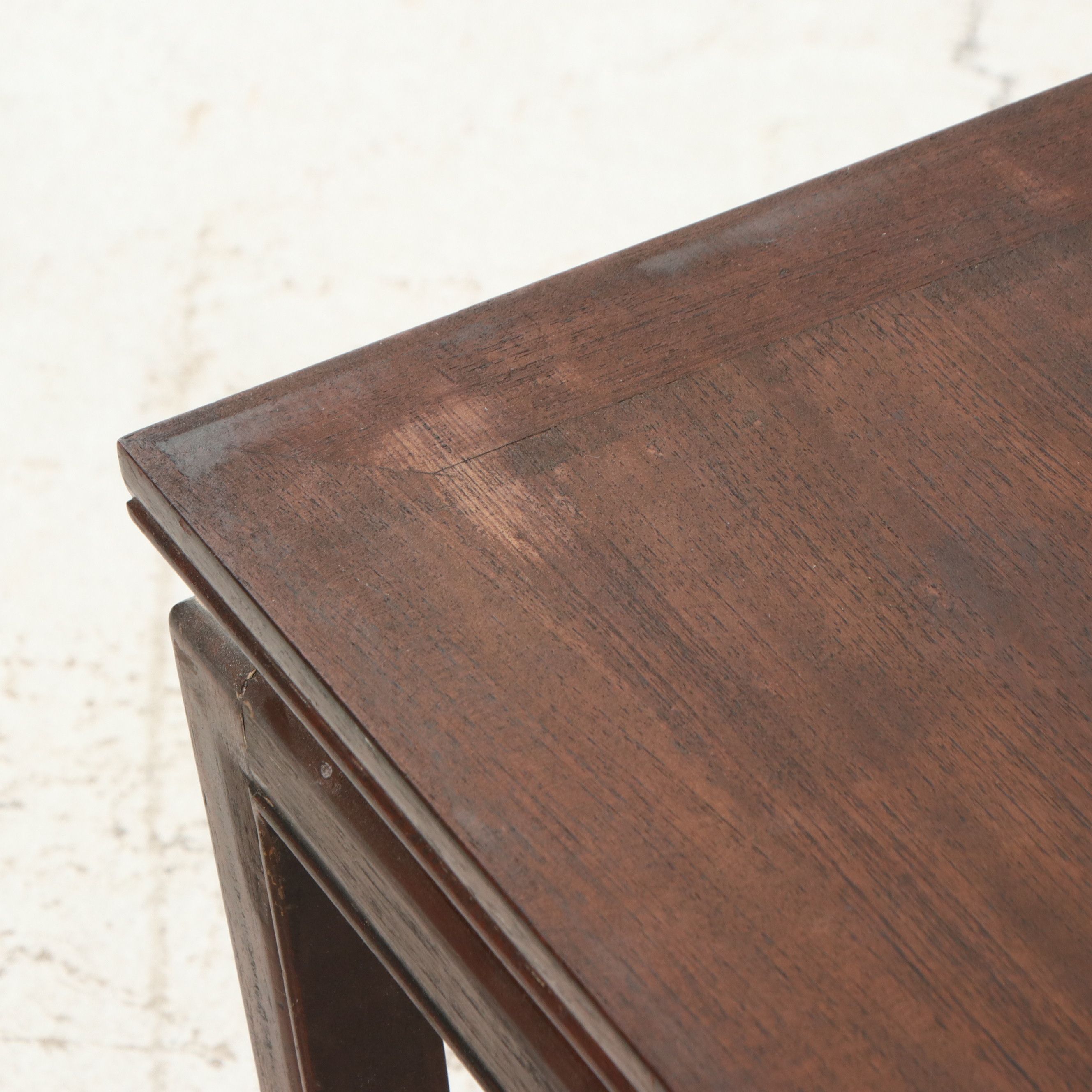 Chinese Export Style Wooden Nesting Tables, Mid to Late 20th C.