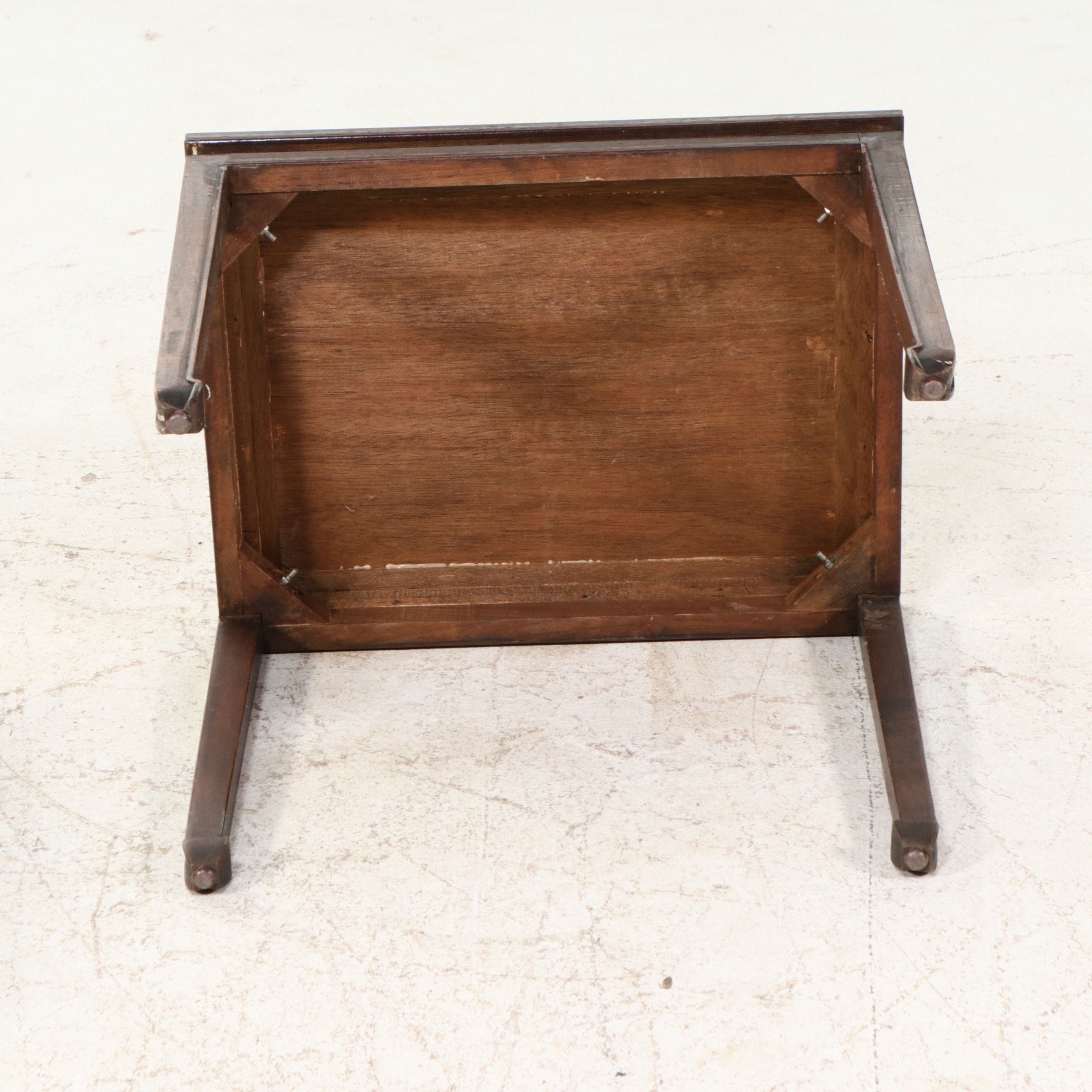 Chinese Export Style Wooden Nesting Tables, Mid to Late 20th C.