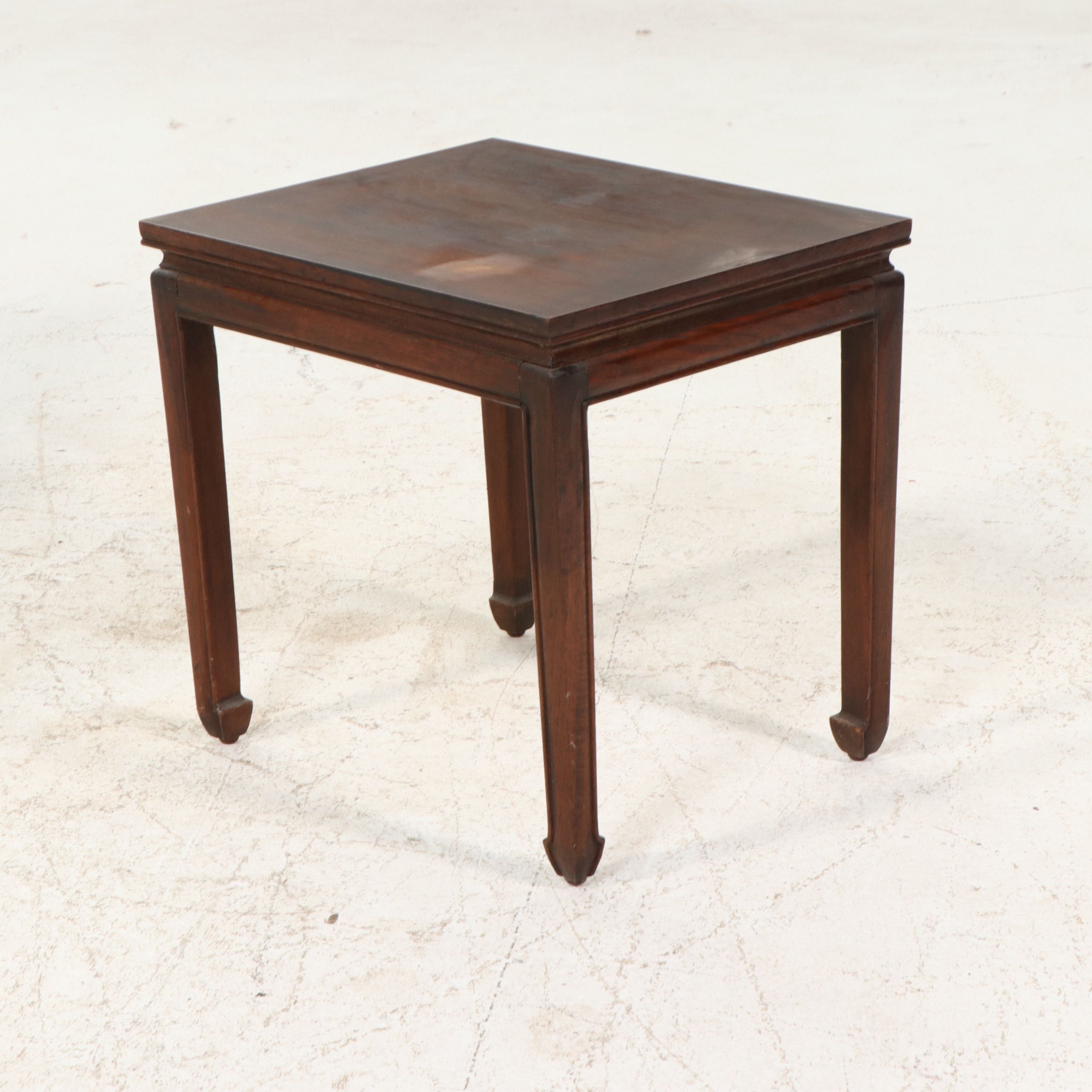 Chinese Export Style Wooden Nesting Tables, Mid to Late 20th C.