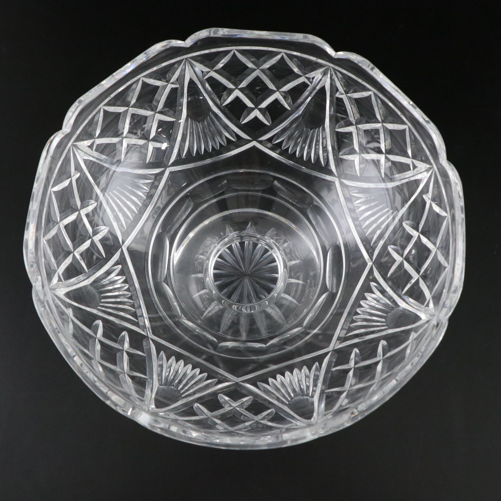 Waterford Crystal American Heritage "Thomas Edison" Centerpiece Bowl