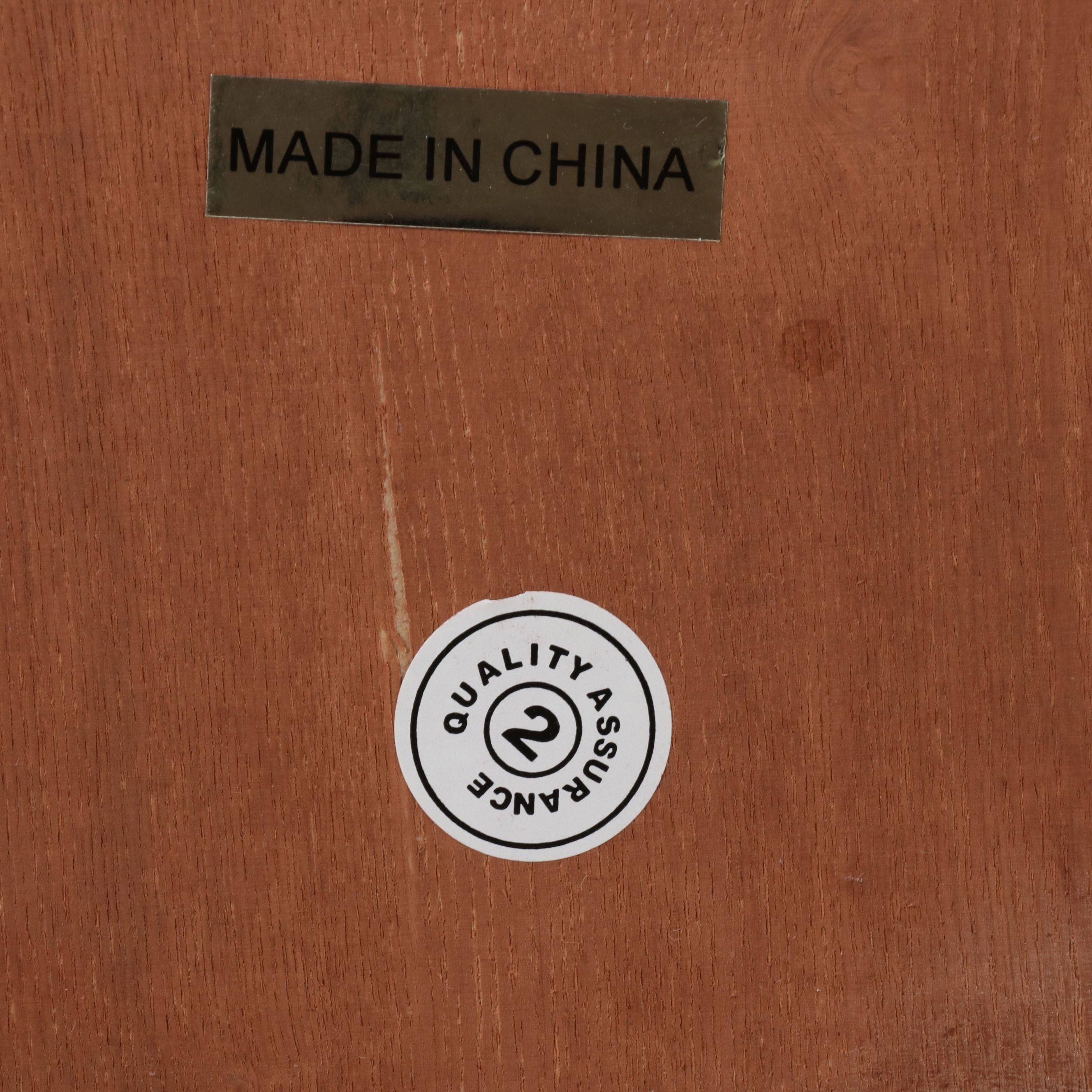 Universal Furniture Mahogany Breakfront Sideboard with Granite Top