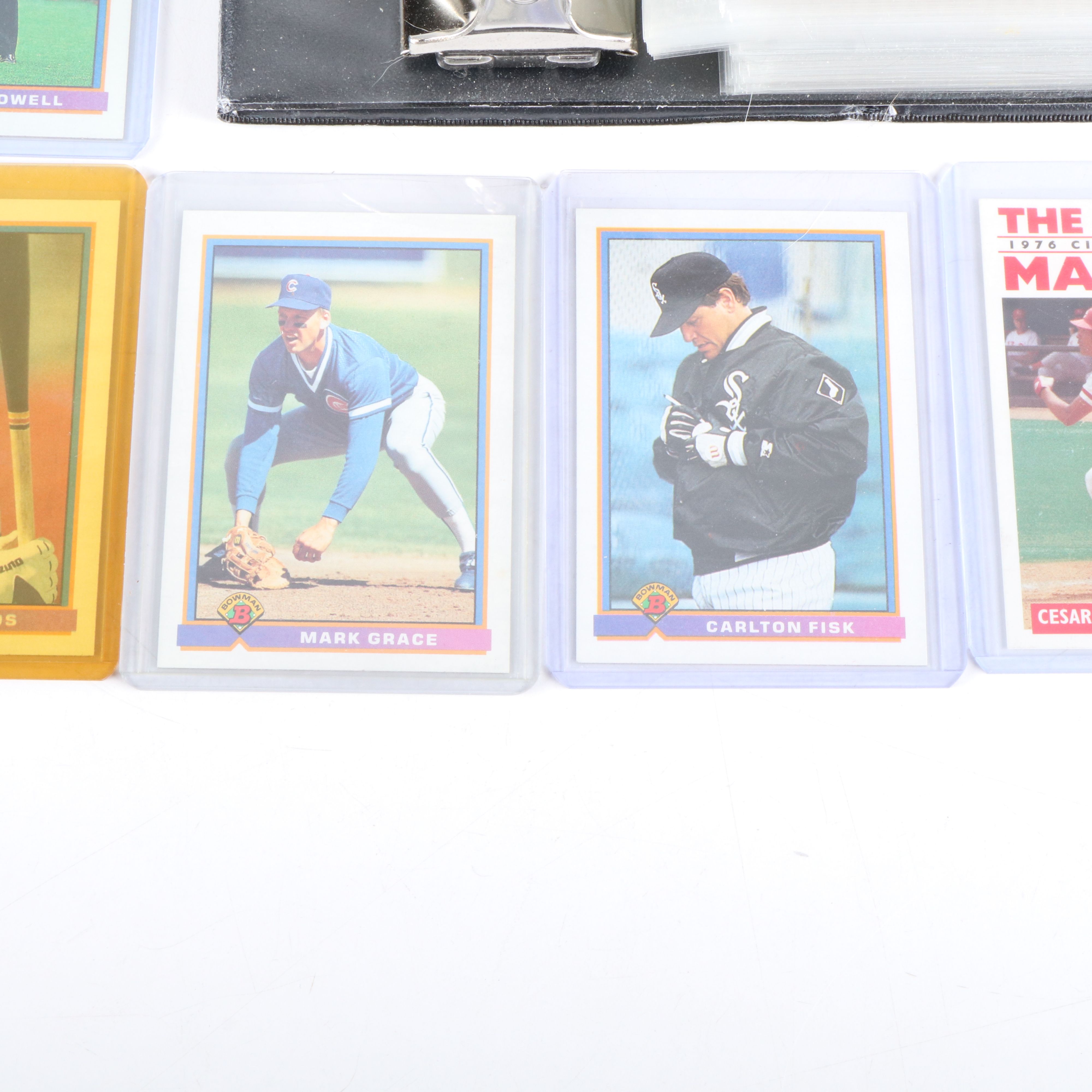 Donruss with Other Baseball Cards Featuring Tim Wakefield and Tim Salmon Rookies