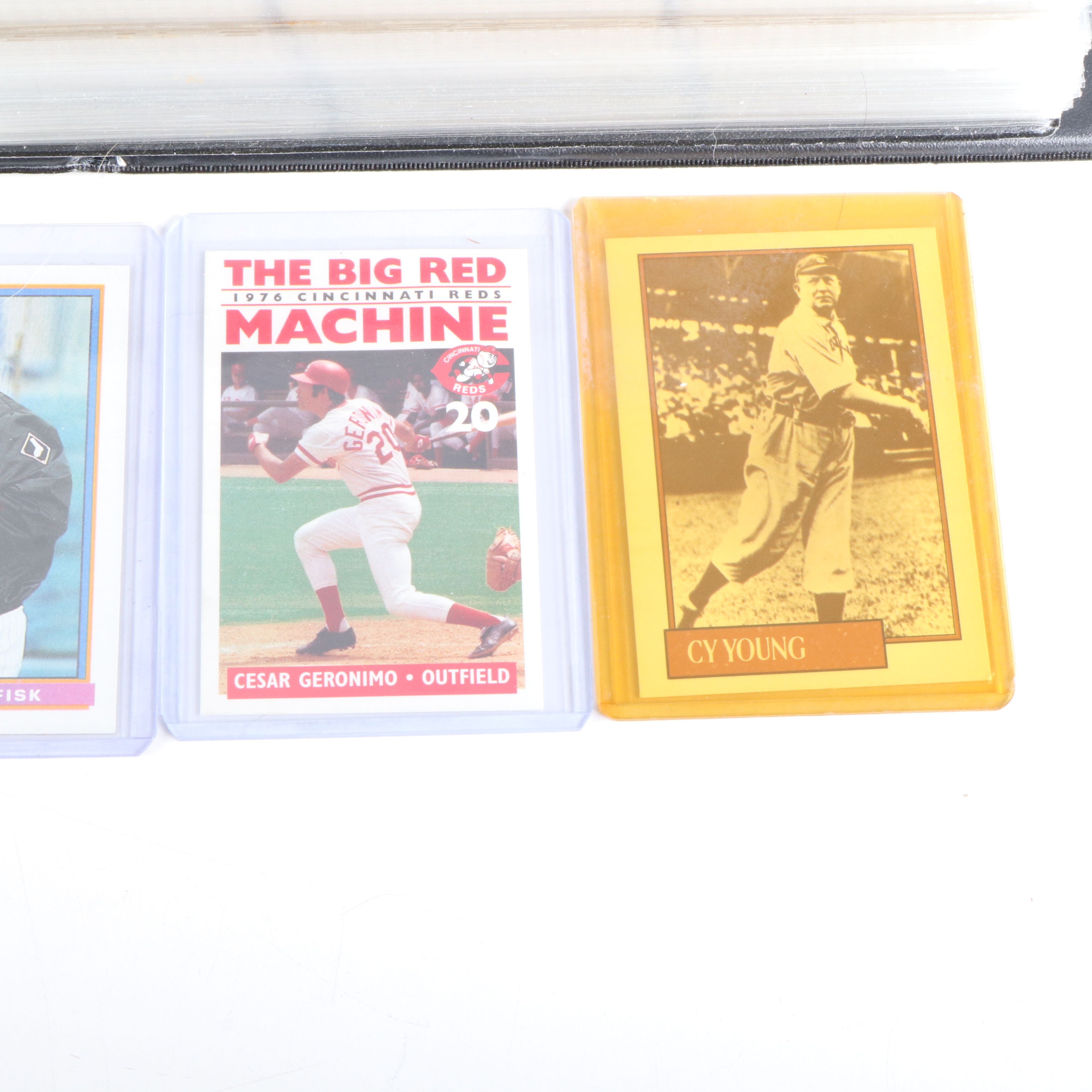 Donruss with Other Baseball Cards Featuring Tim Wakefield and Tim Salmon Rookies