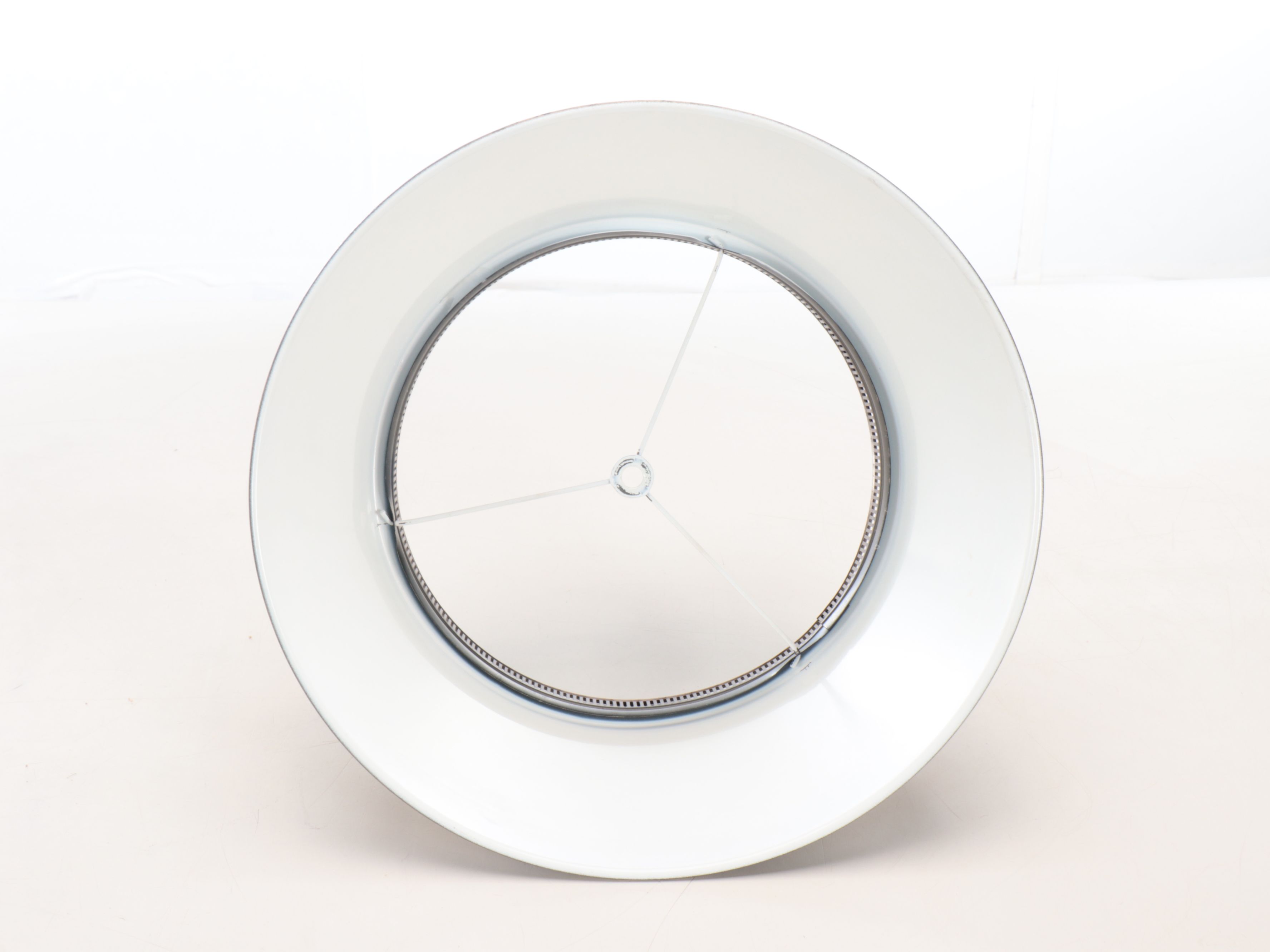 Neoclassical Style Bouillotte Table Lamp with Brass Tole Shade