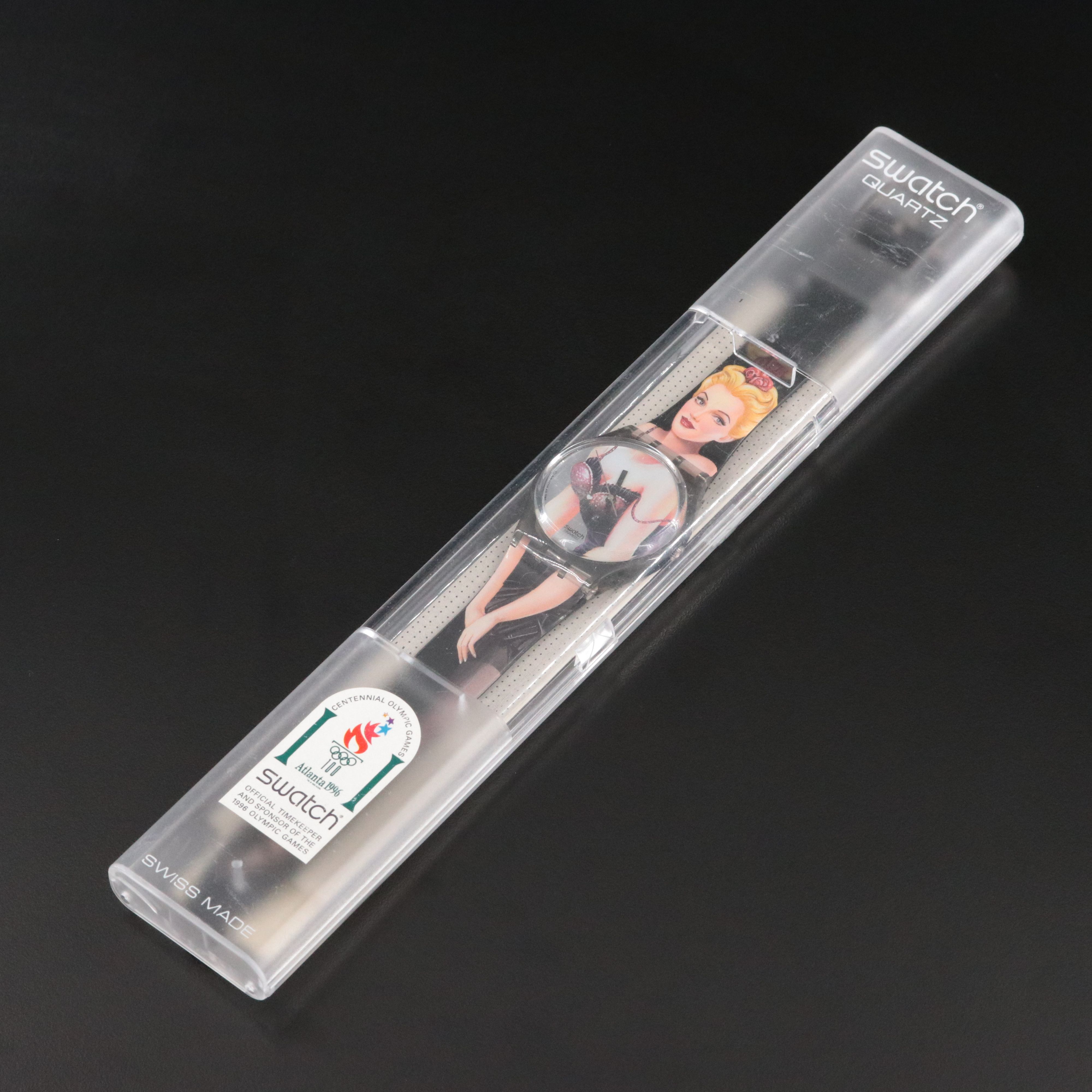 Swatch Lolita Quartz Watch # GM 128