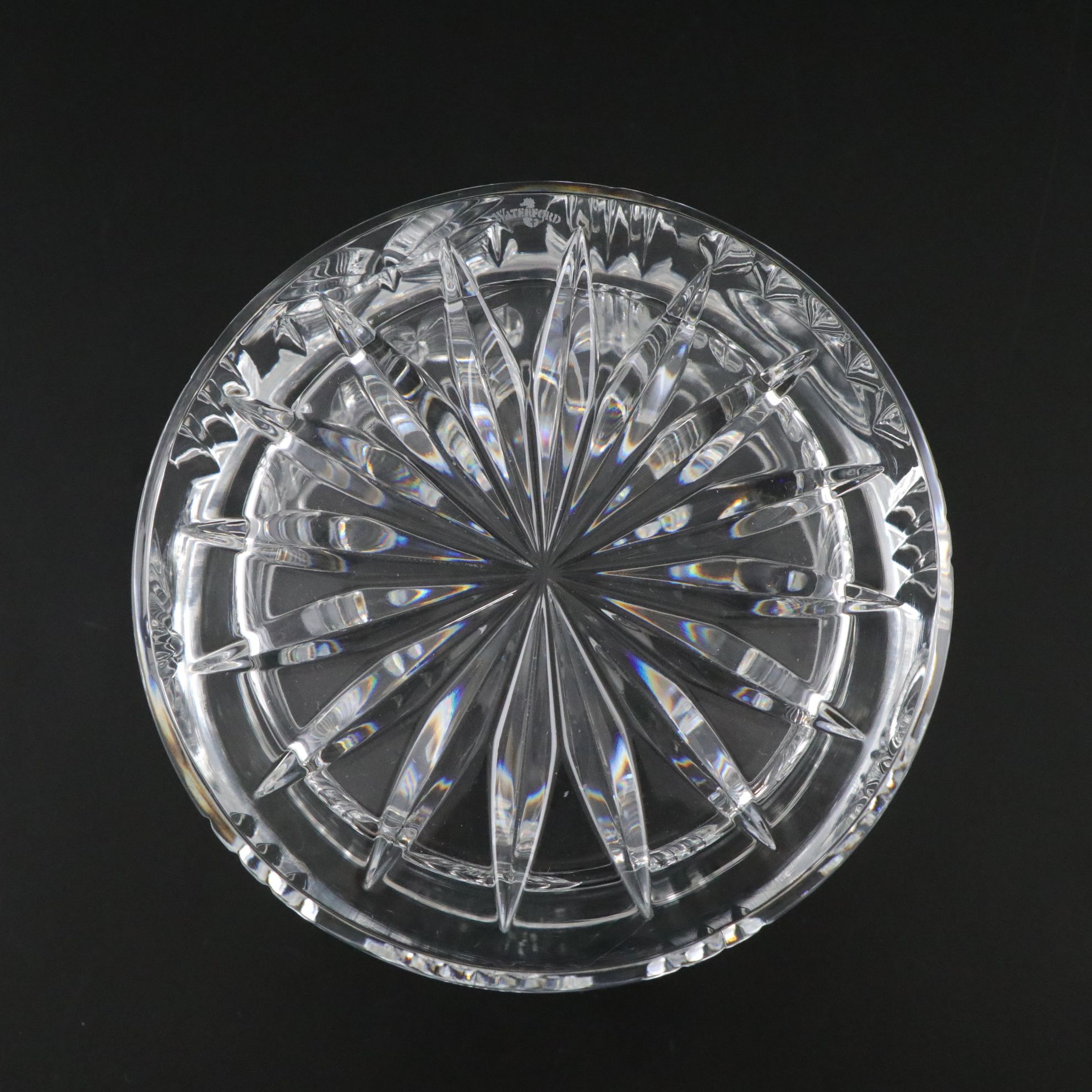 Waterford Crystal "Millennium" Bowl and Edinburgh Crystal "Ships" Decanter