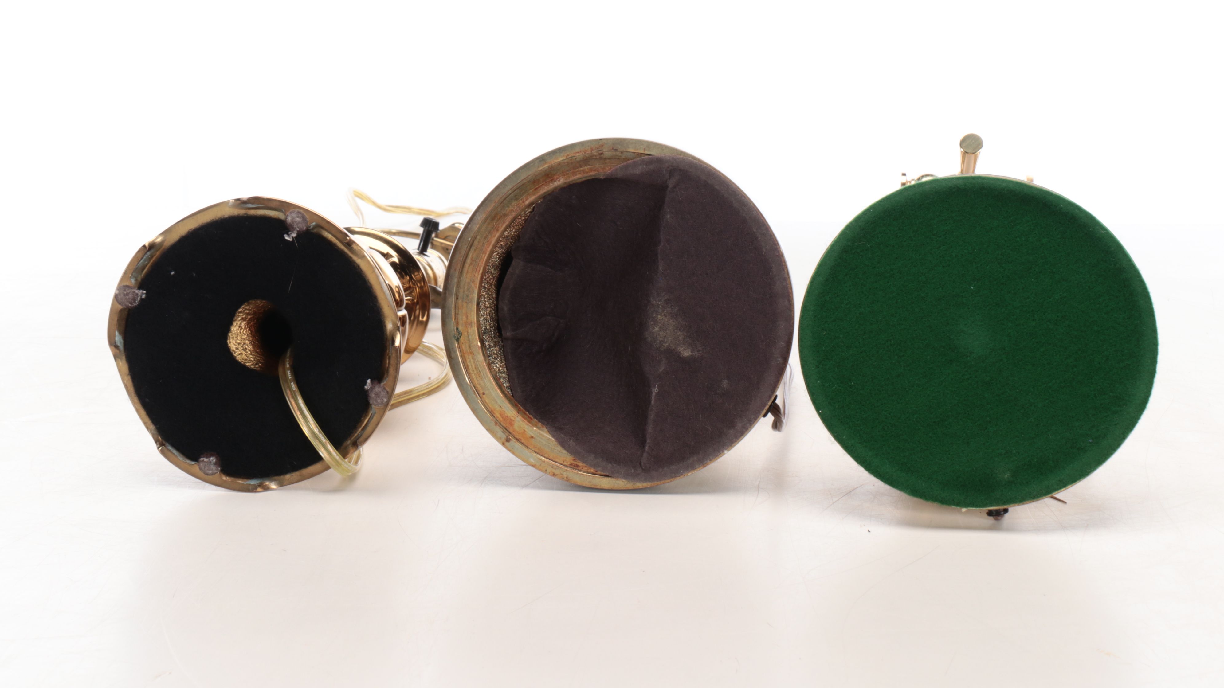 Stiffel and Other Brass Table Lamps, Vintage