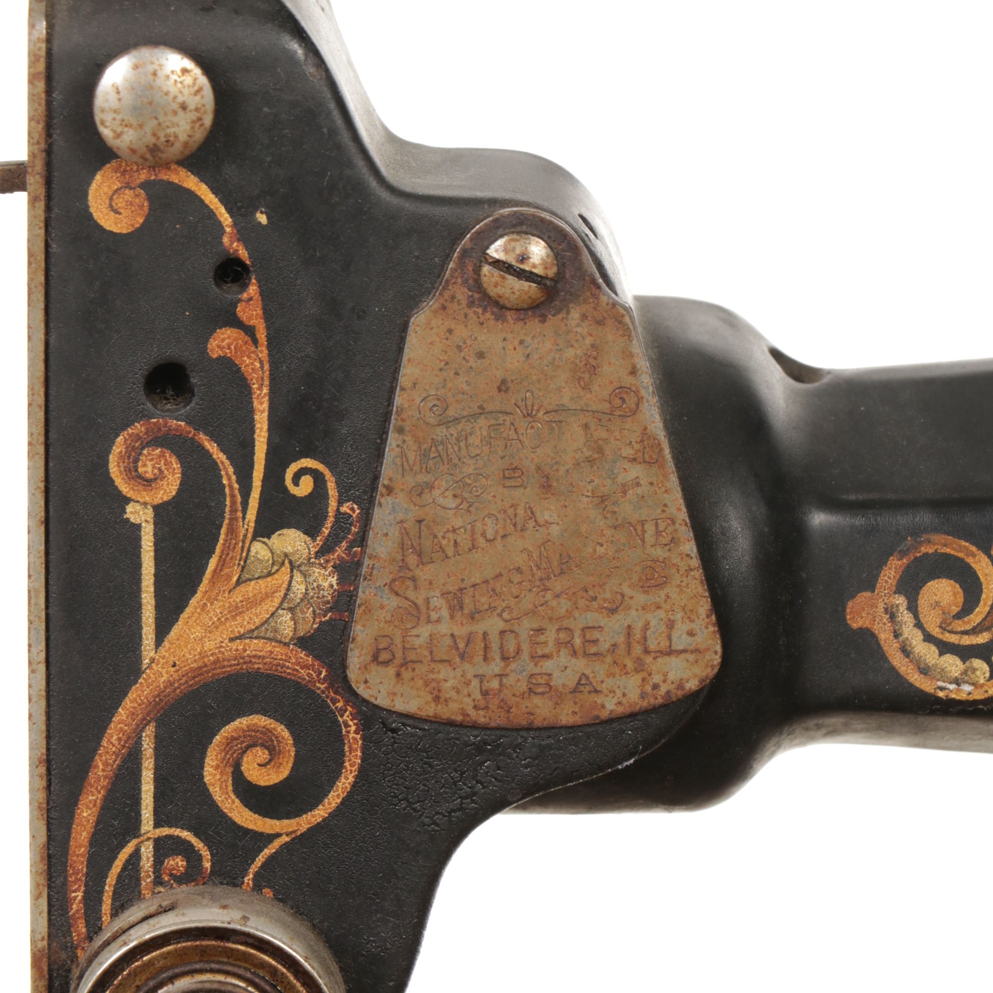 Eldredge "B" Treadle Sewing Machine, Late 19th to Early 20th Century