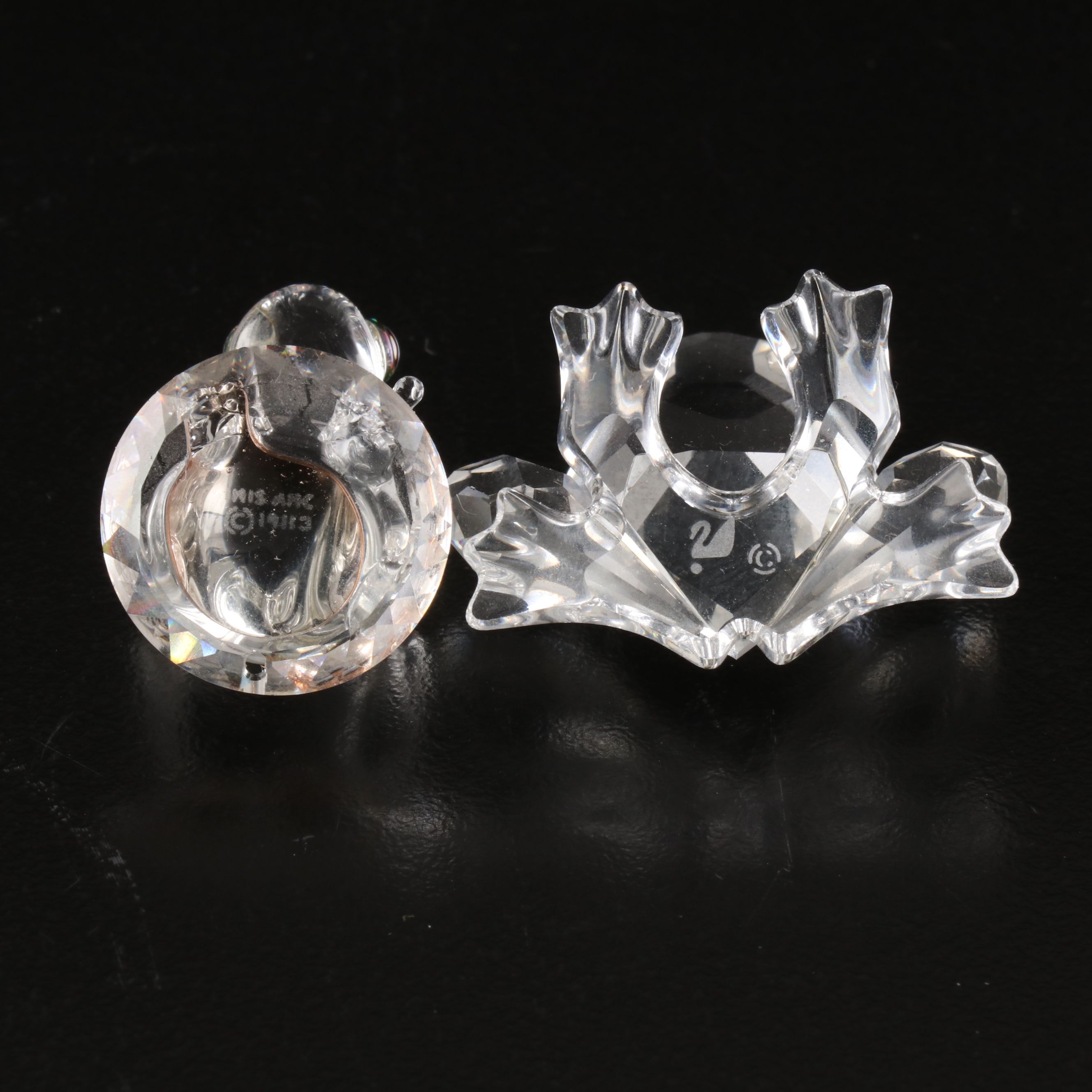 Grizzly Bear, Hedgehog and More Swarovski Crystal Animals