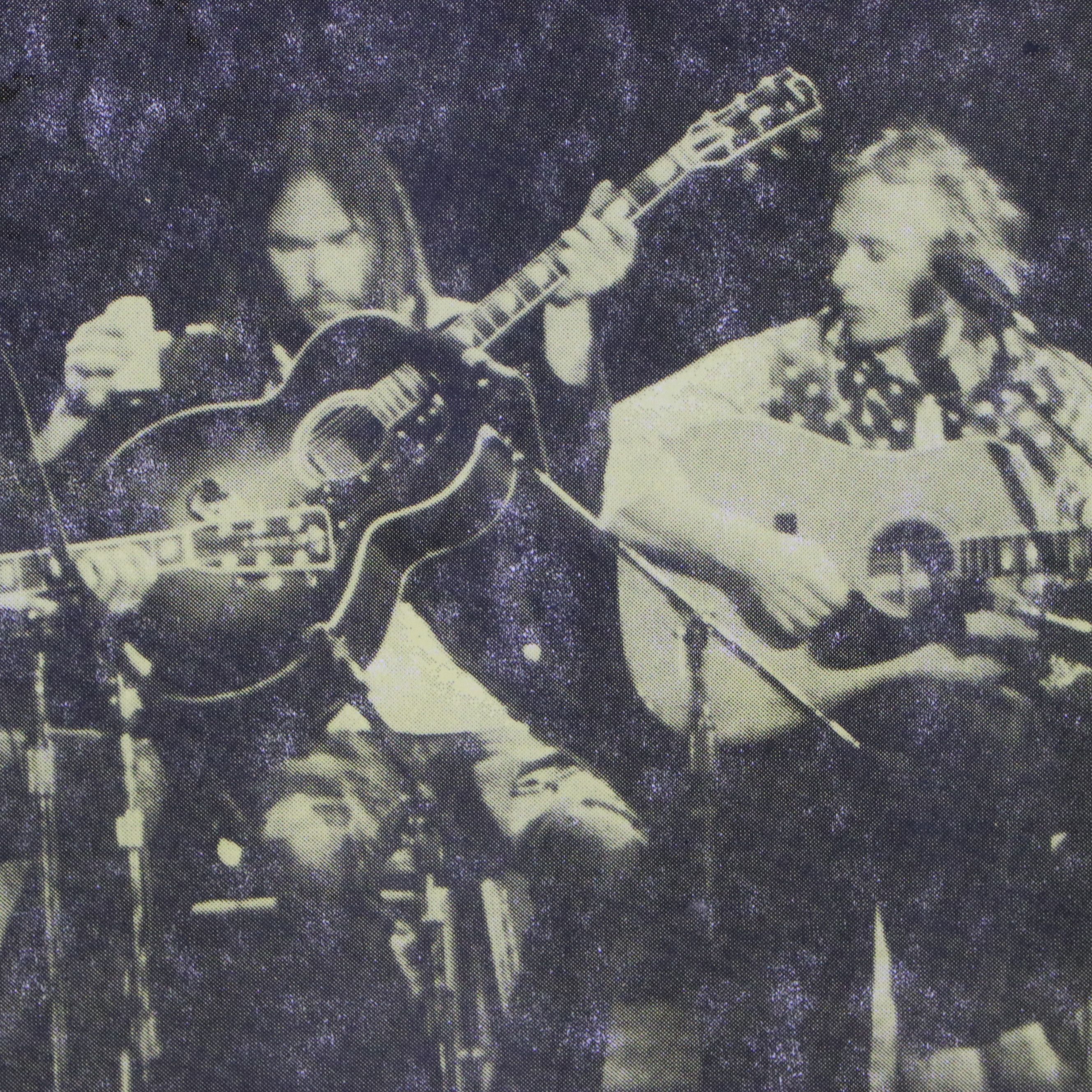 Summer Jam West Featuring Crosby, Stills, Nash & Young Screenprint Poster, 1974