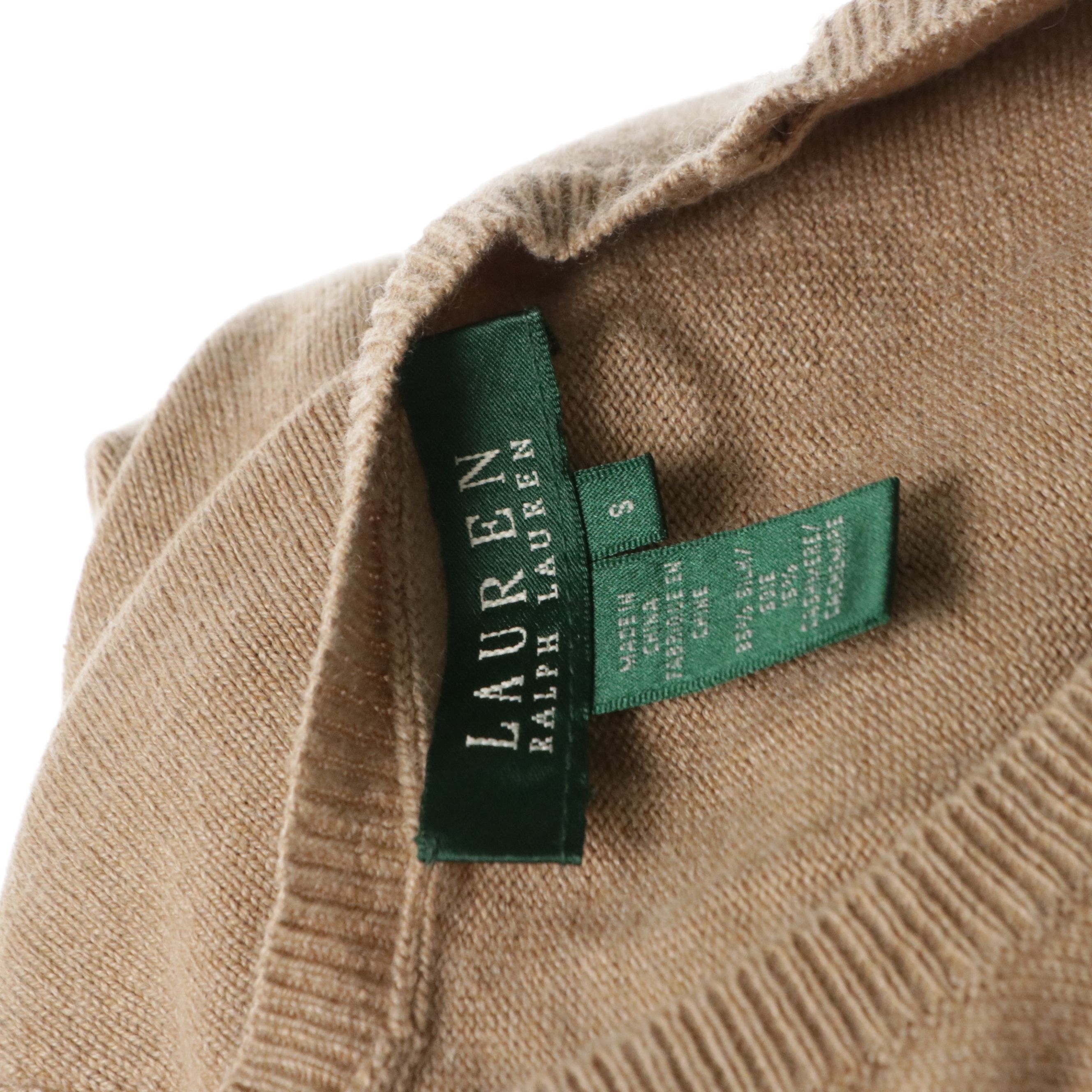 Lauren Ralph Lauren Houndstooth Wool Skirt Suit and Silk/Cashmere Knit Sweater