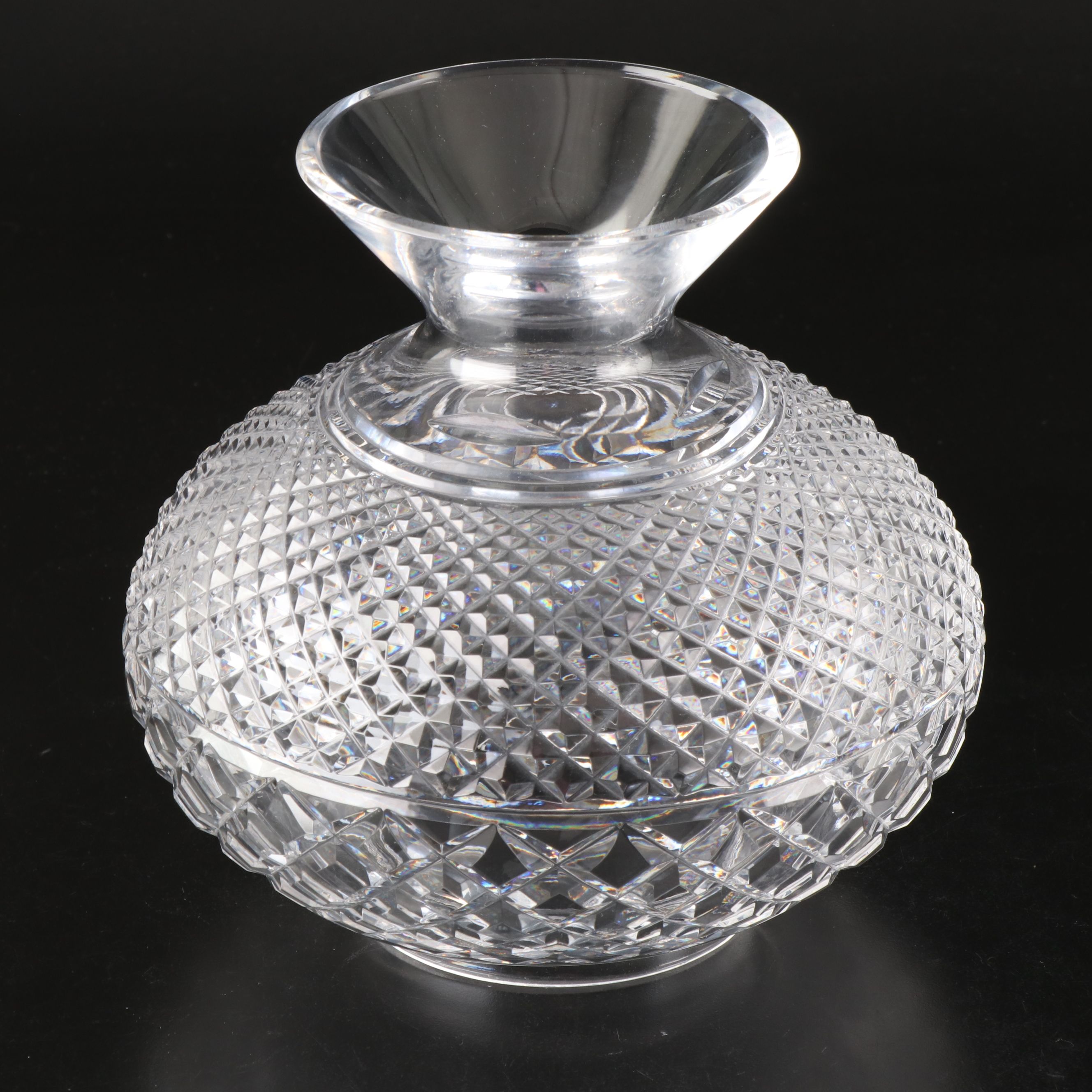 Waterford Crystal "Inishmaan" Electric Hurricane Lamp