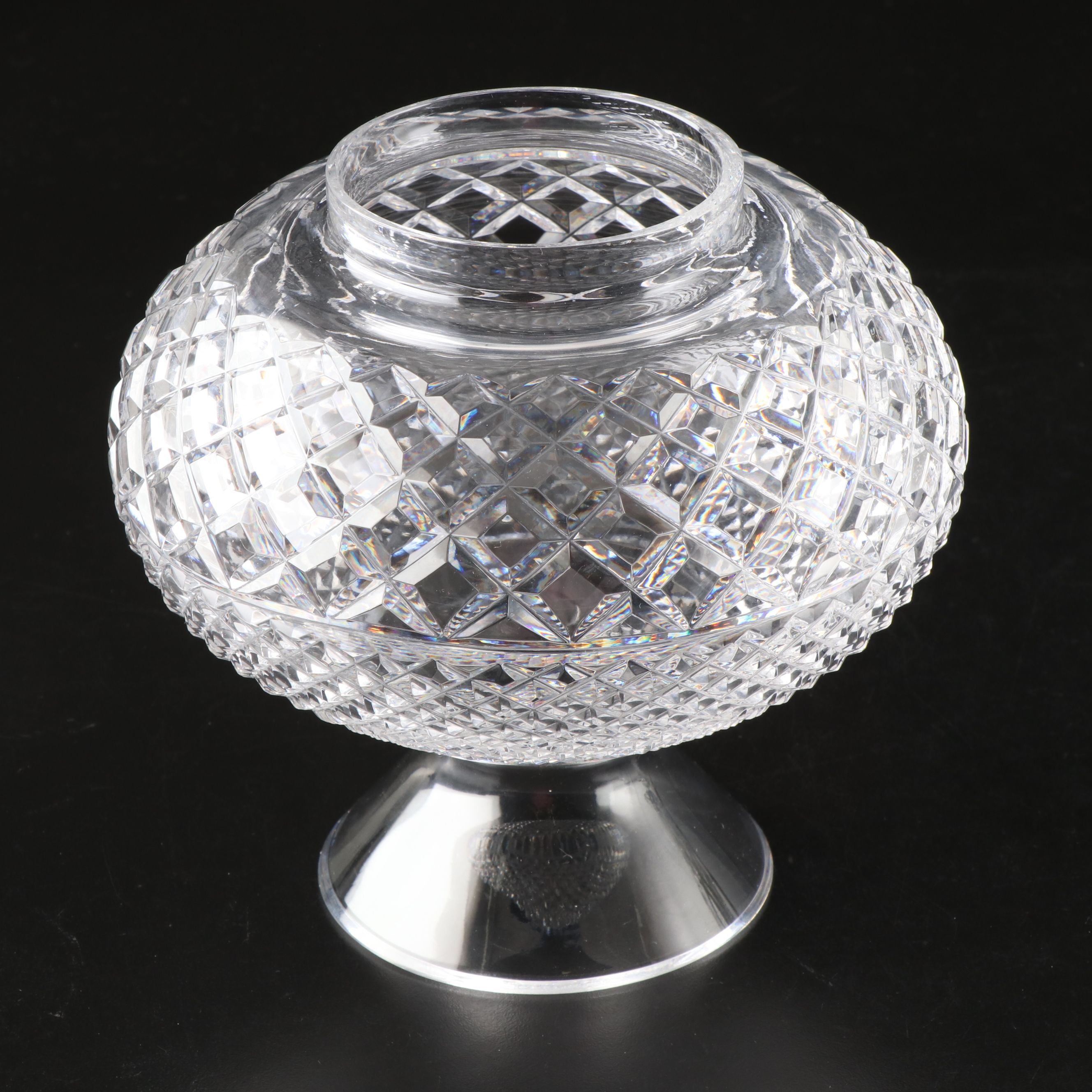 Waterford Crystal "Inishmaan" Electric Hurricane Lamp