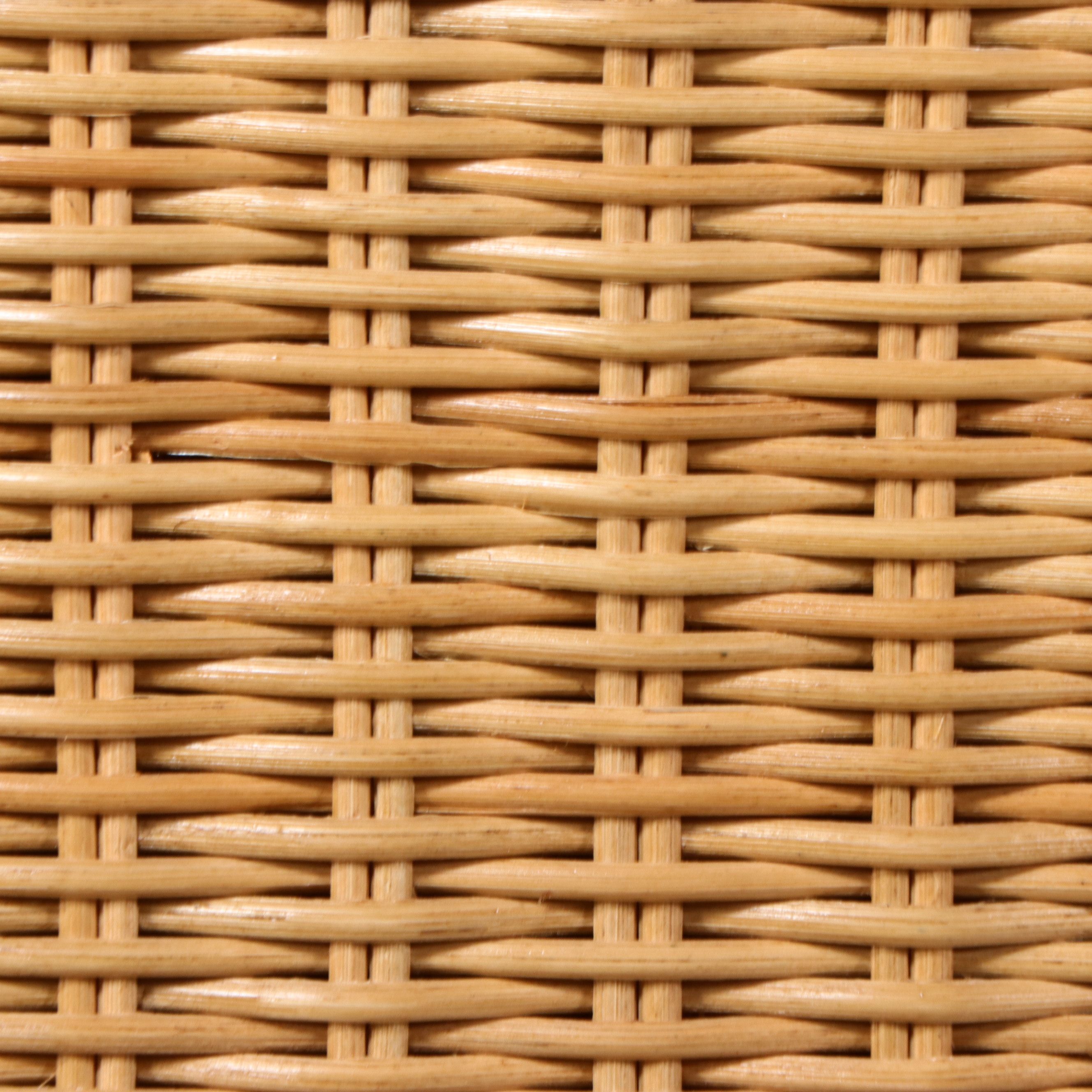 Pier 1 Imports Woven Wicker and Rattan Wardrobe Armoire, Late 20th Century