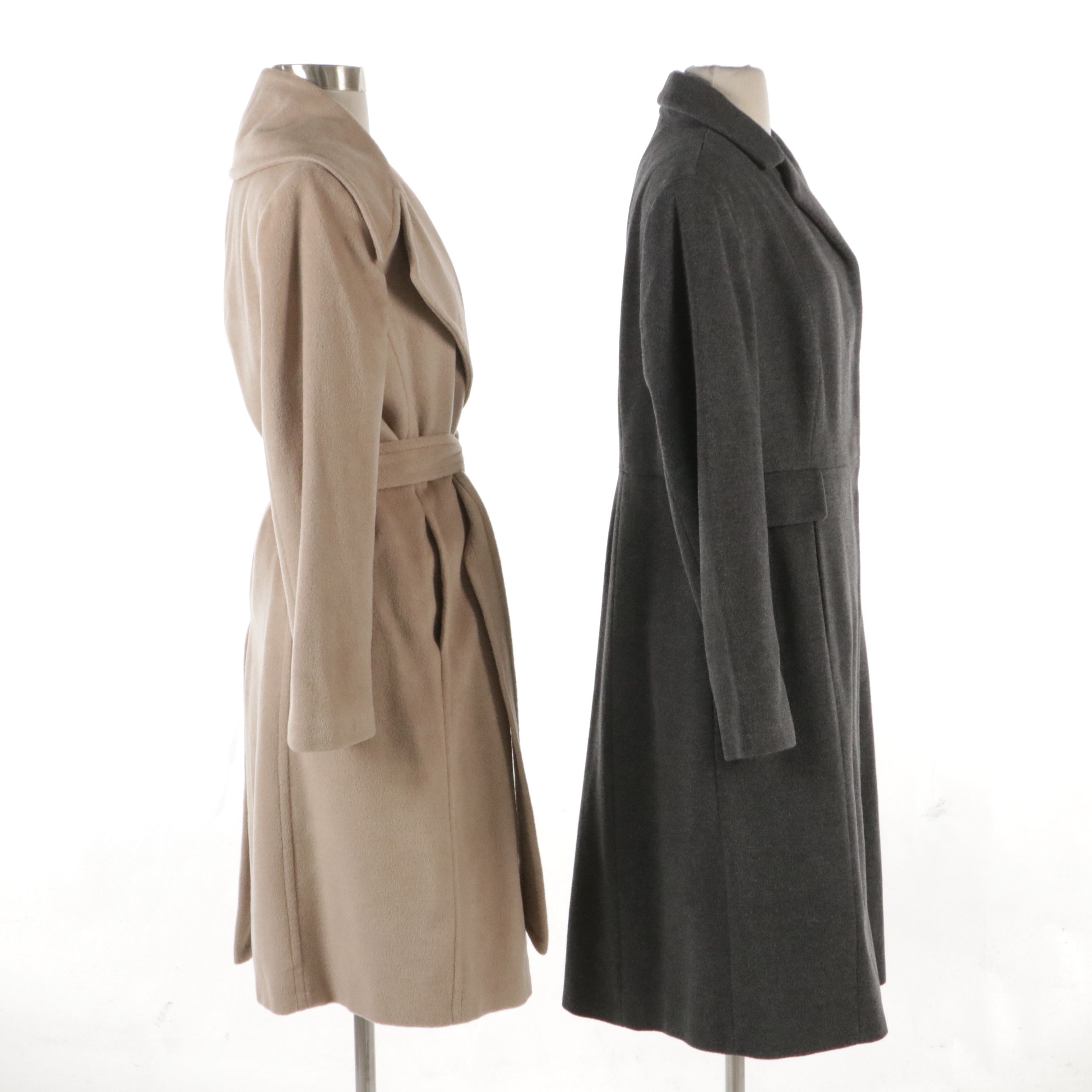 Calvin Klein Wool Blend Snap-Front Coats