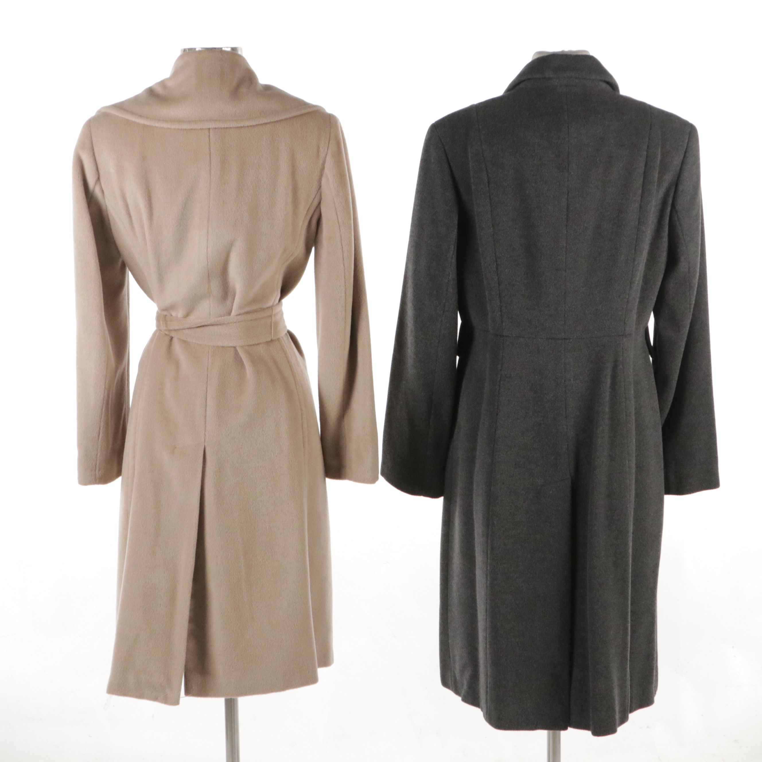 Calvin Klein Wool Blend Snap-Front Coats