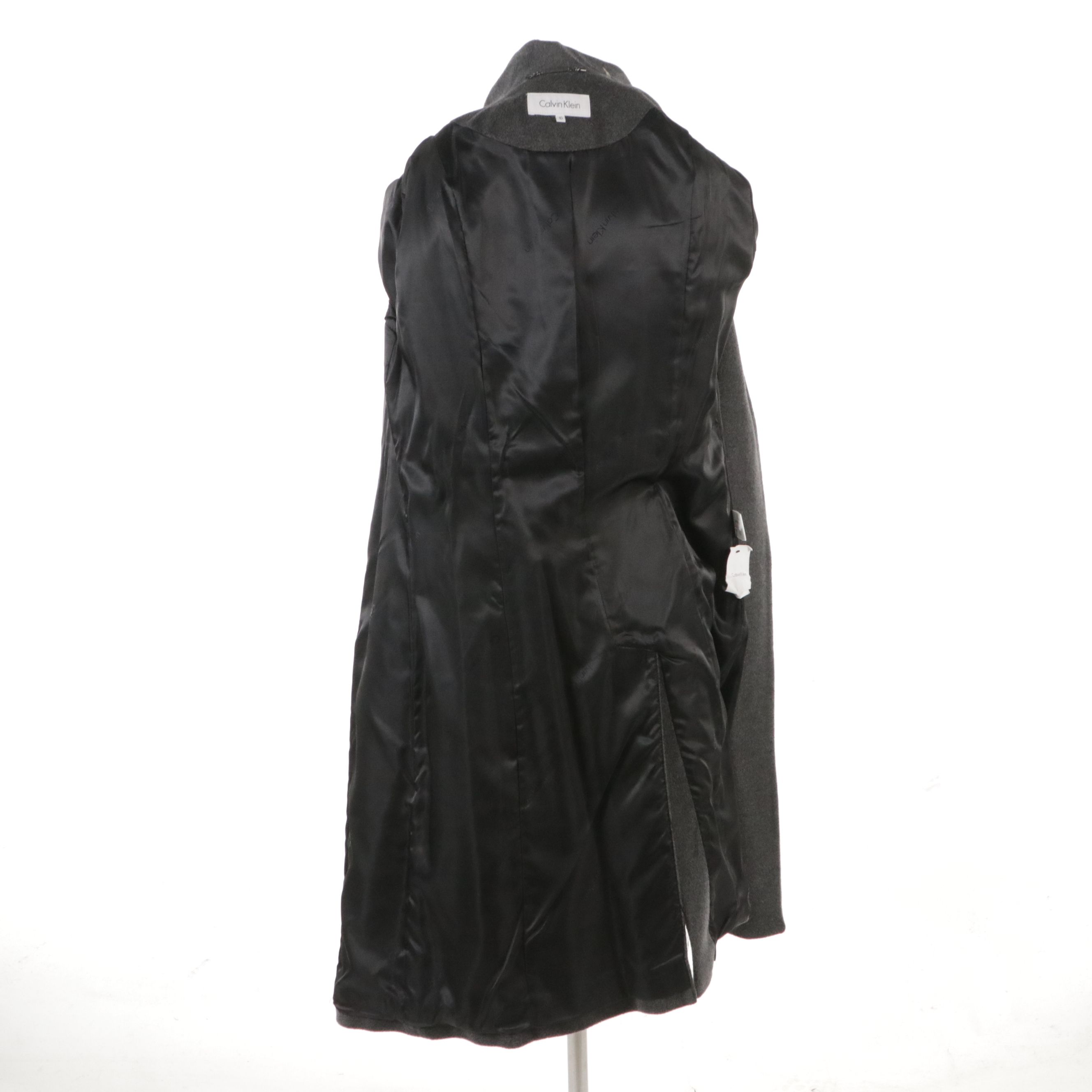 Calvin Klein Wool Blend Snap-Front Coats