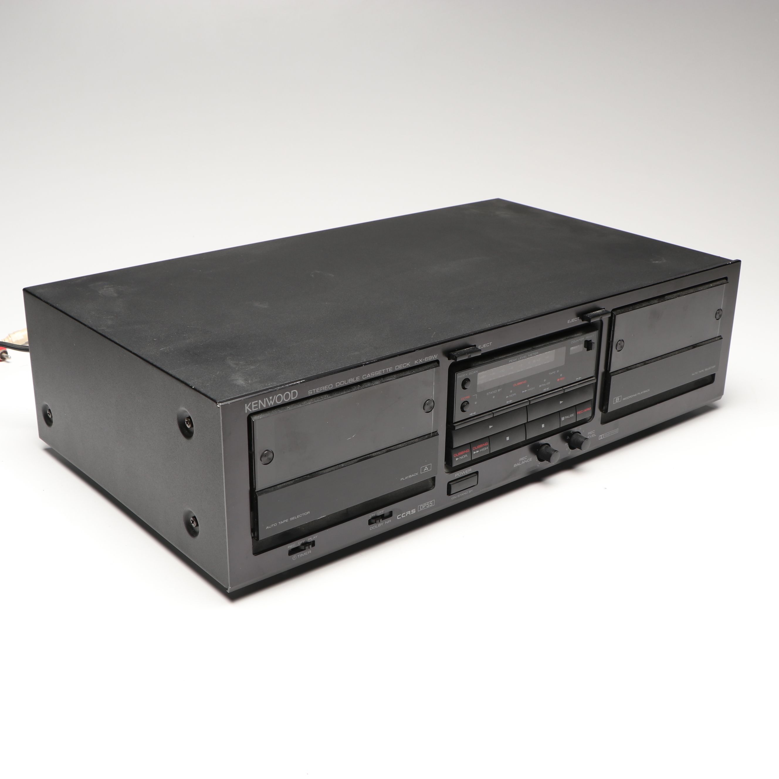 Kenwood KX-69W Cassette Deck and KD-29R Automatic Return Turntable