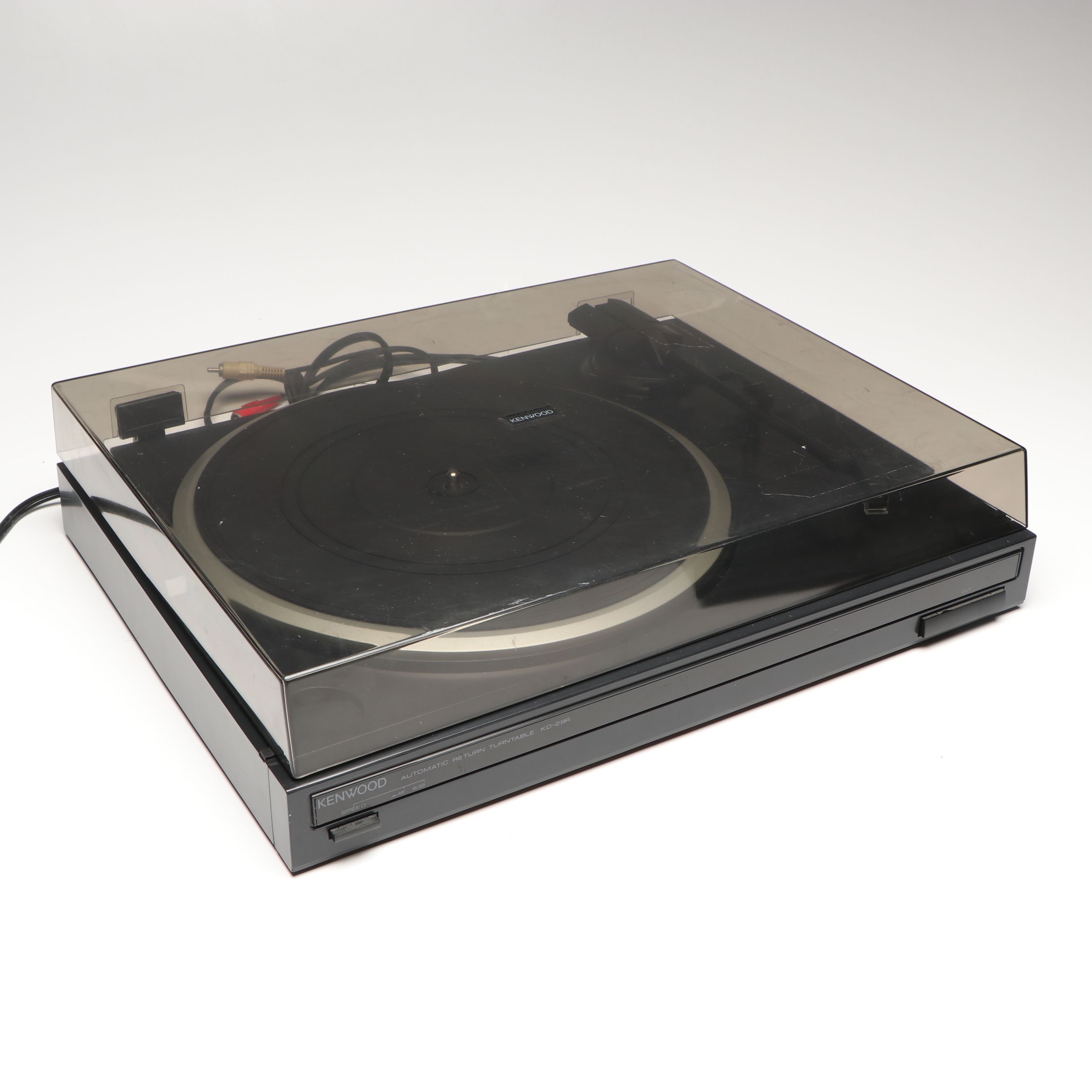 Kenwood KX-69W Cassette Deck and KD-29R Automatic Return Turntable