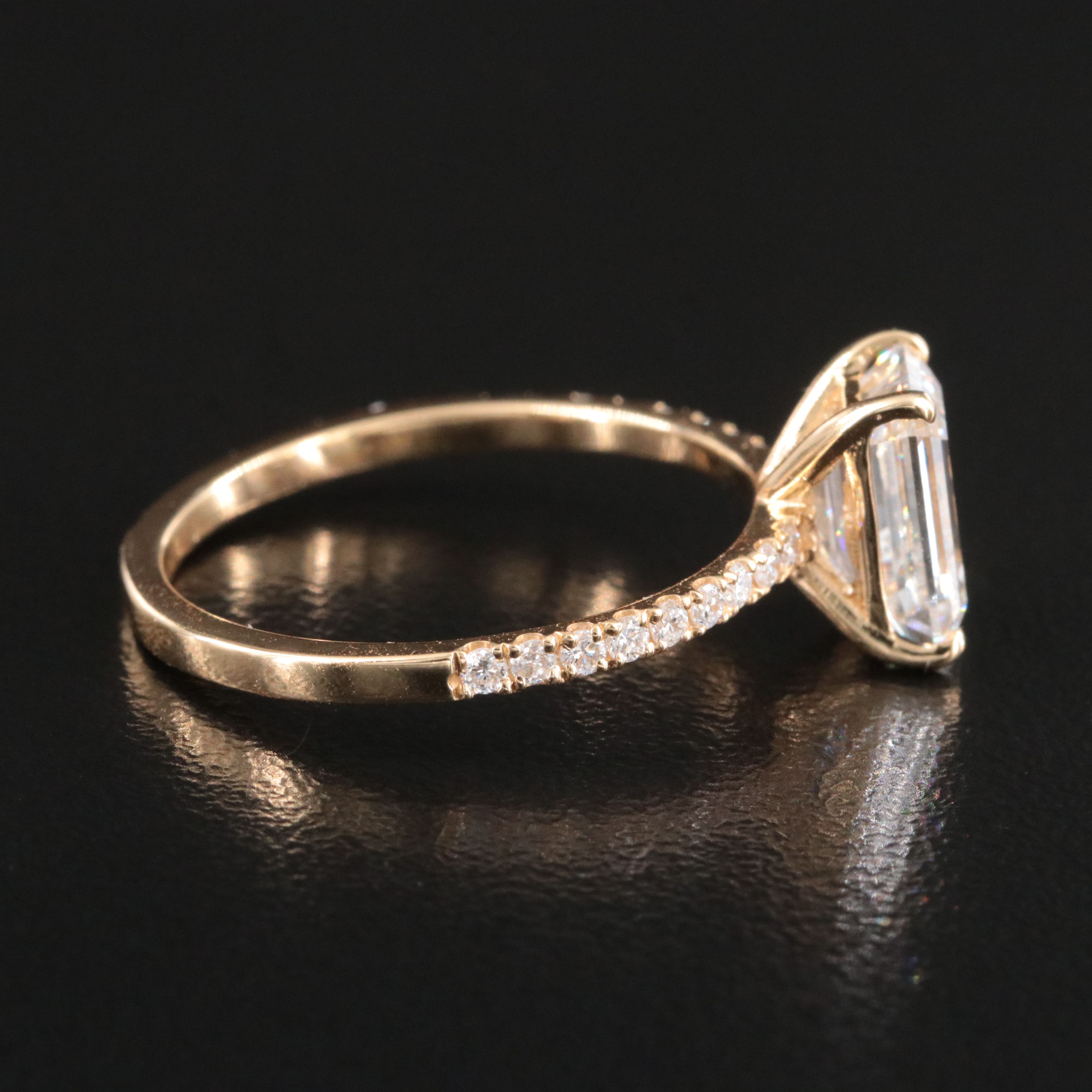 18K 2.28 CTW Lab Grown Diamond Ring with IGI Report