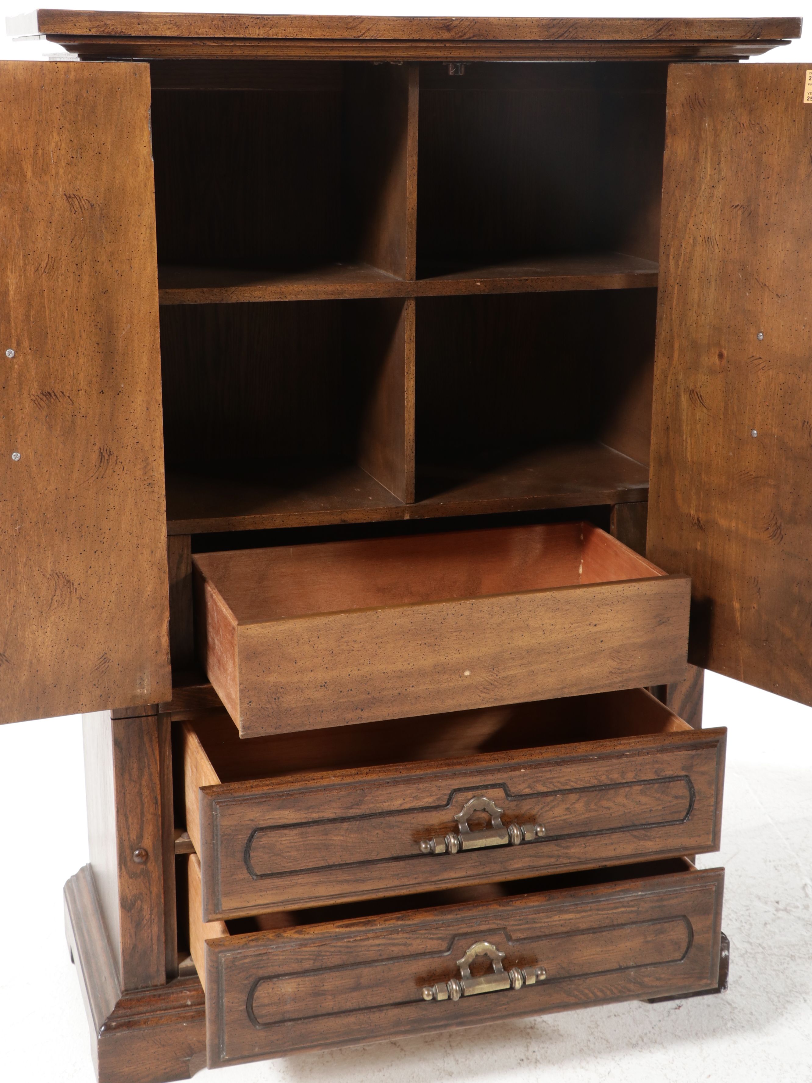 American of Martinsville Brutalist Style Bedroom Suite, Late 20th C.