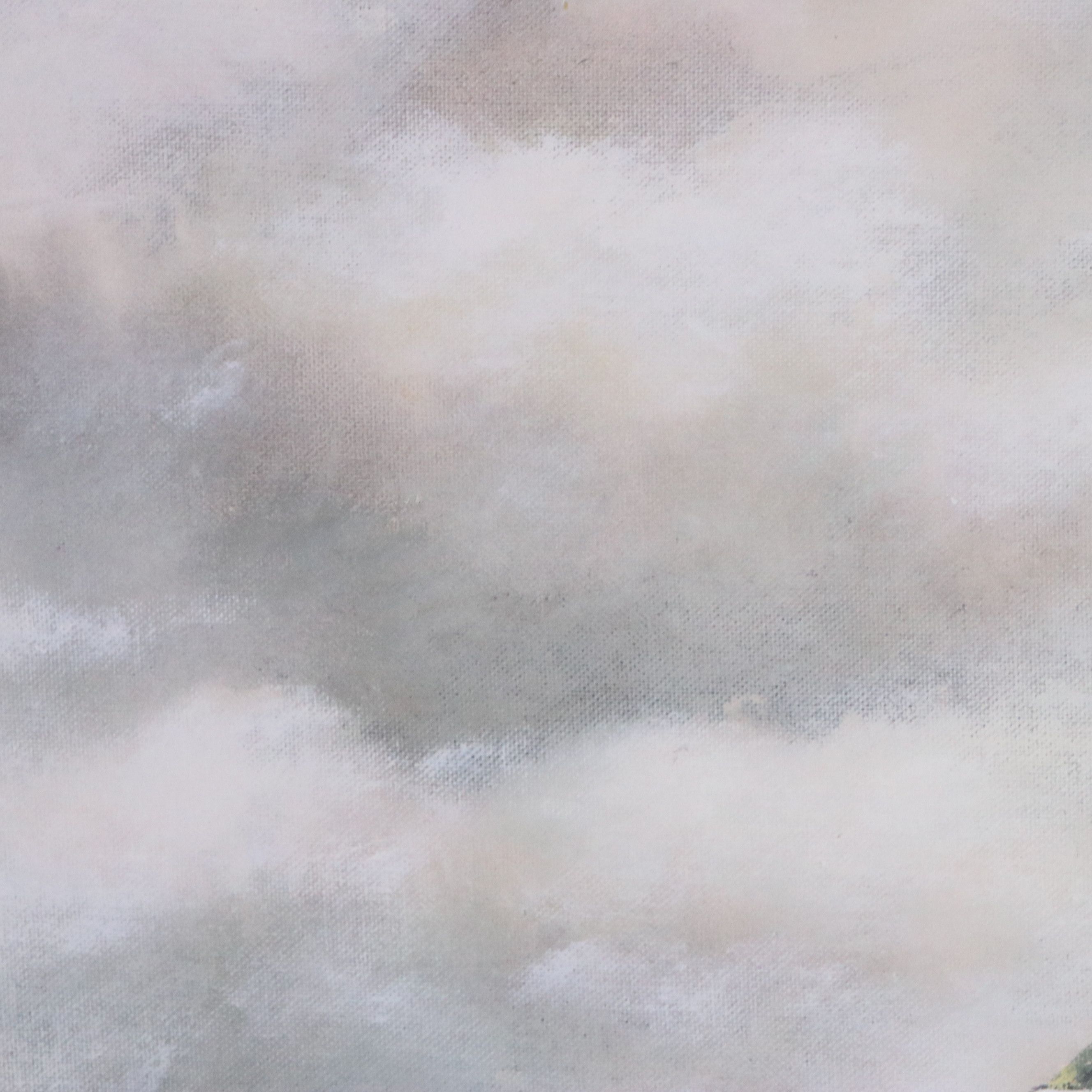 Robert Fabe Offset Lithograph "Beach House," Late 20th Century