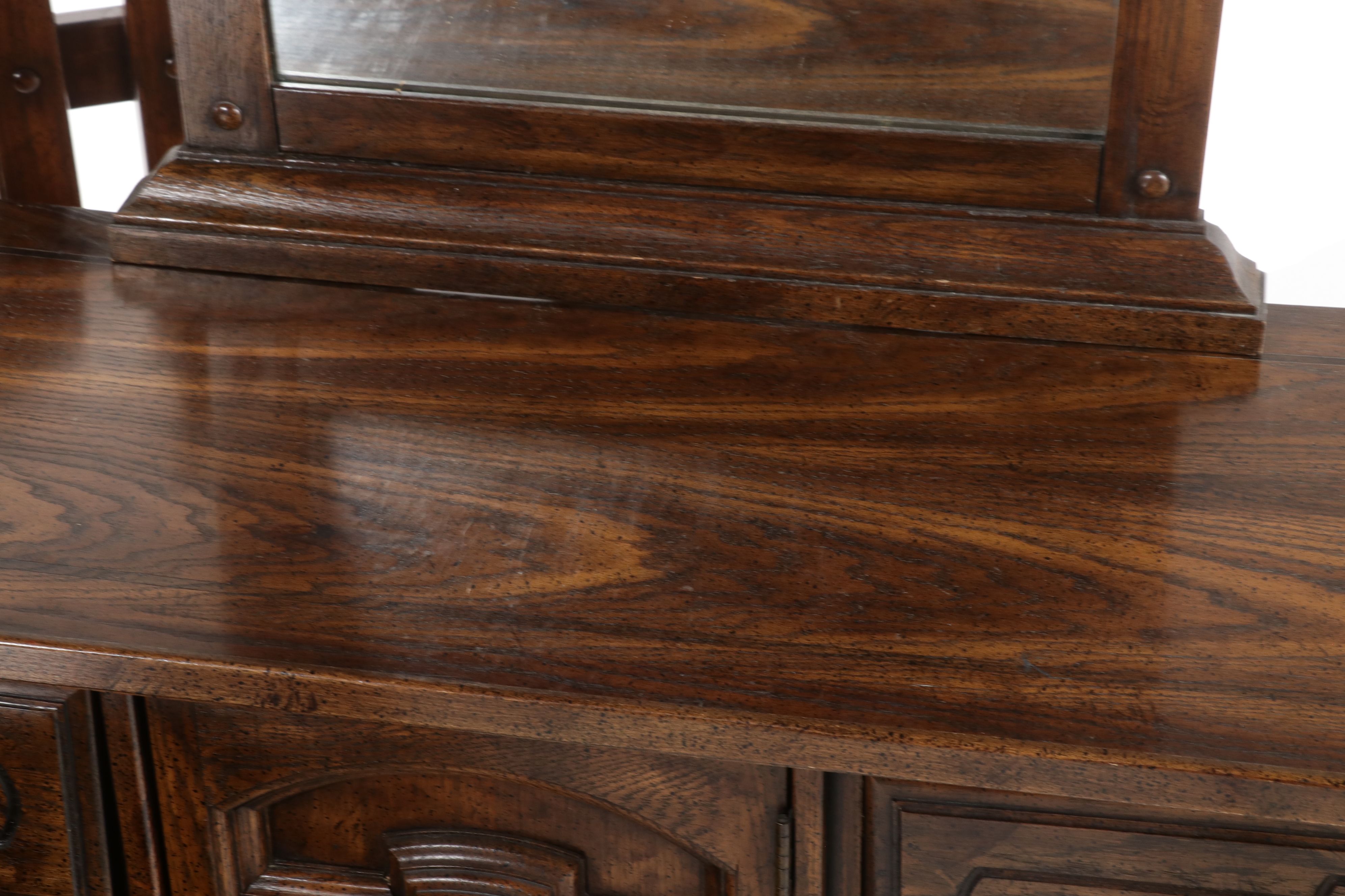 American of Martinsville Brutalist Style Bedroom Suite, Late 20th C.