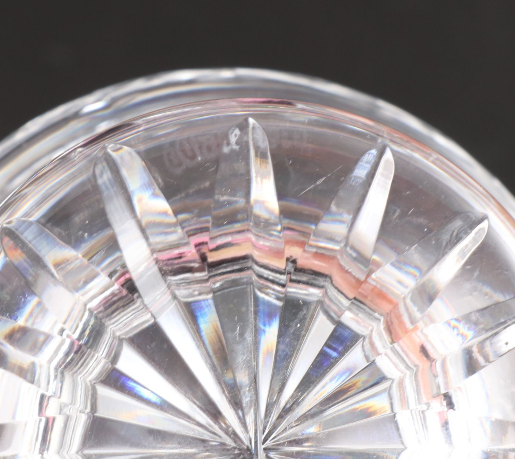 Waterford Crystal "Lismore" Biscuit Jar and Jam/Jelly Jar