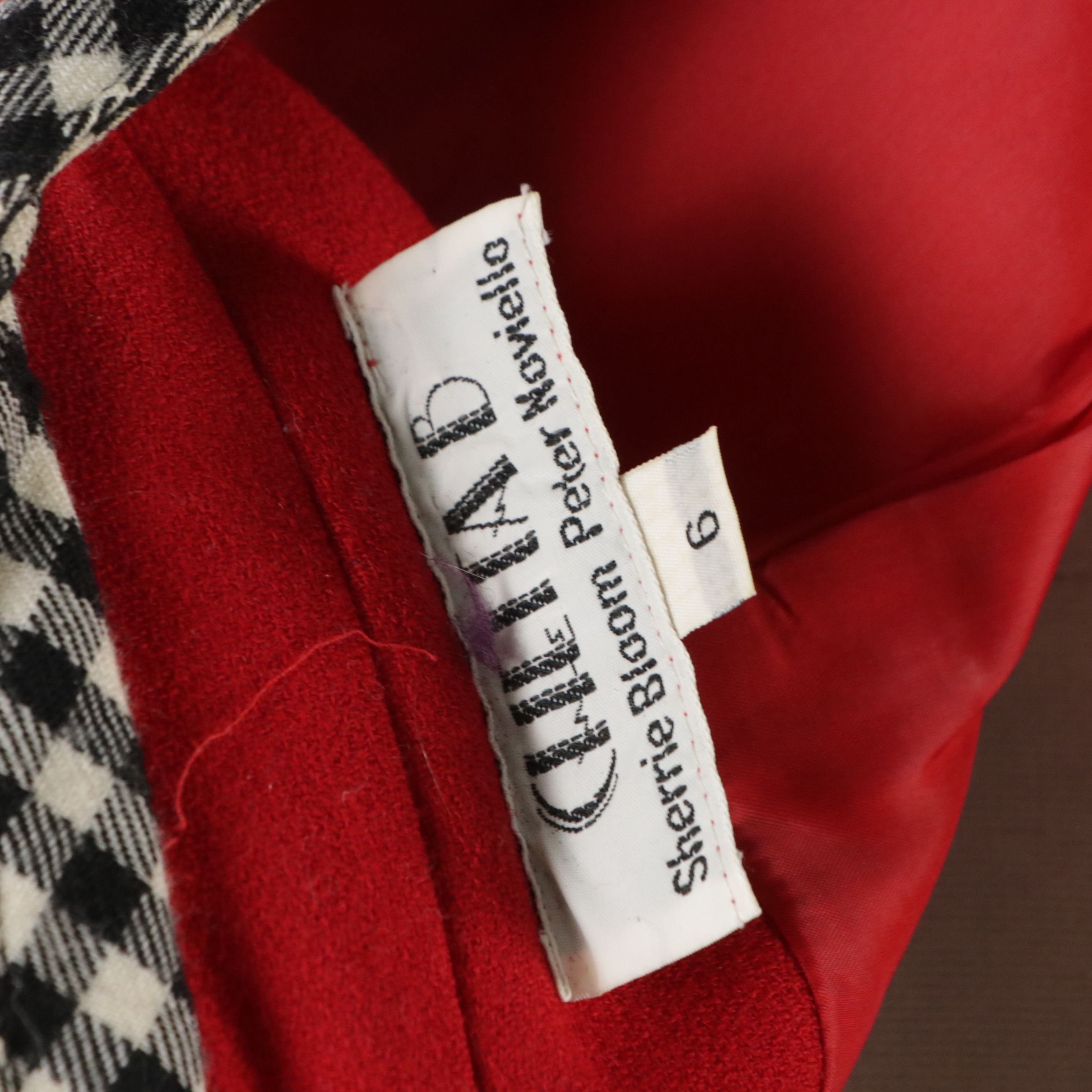 Chetta B Wool Dress and J.G. Hook Double-Breasted Coat