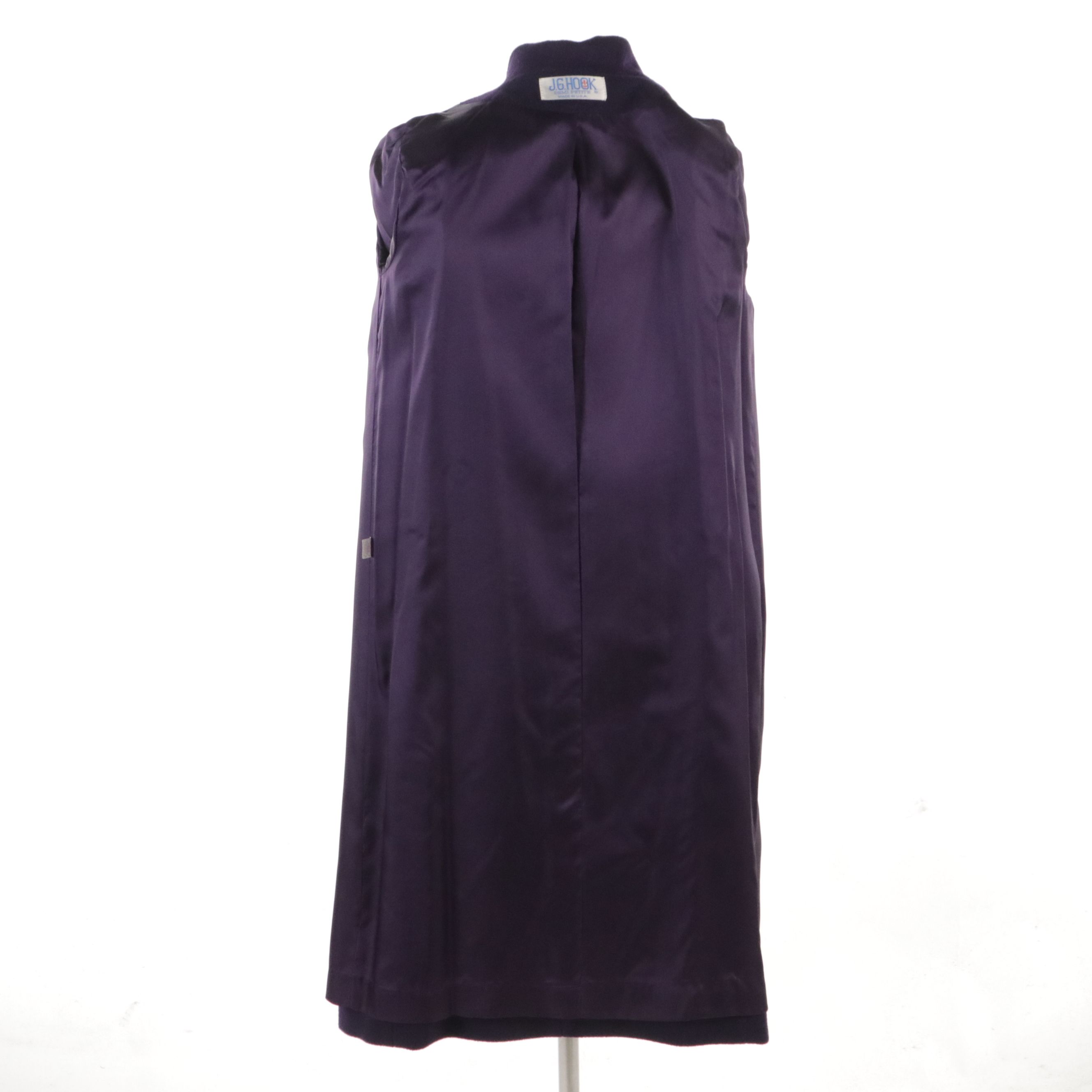 Chetta B Wool Dress and J.G. Hook Double-Breasted Coat