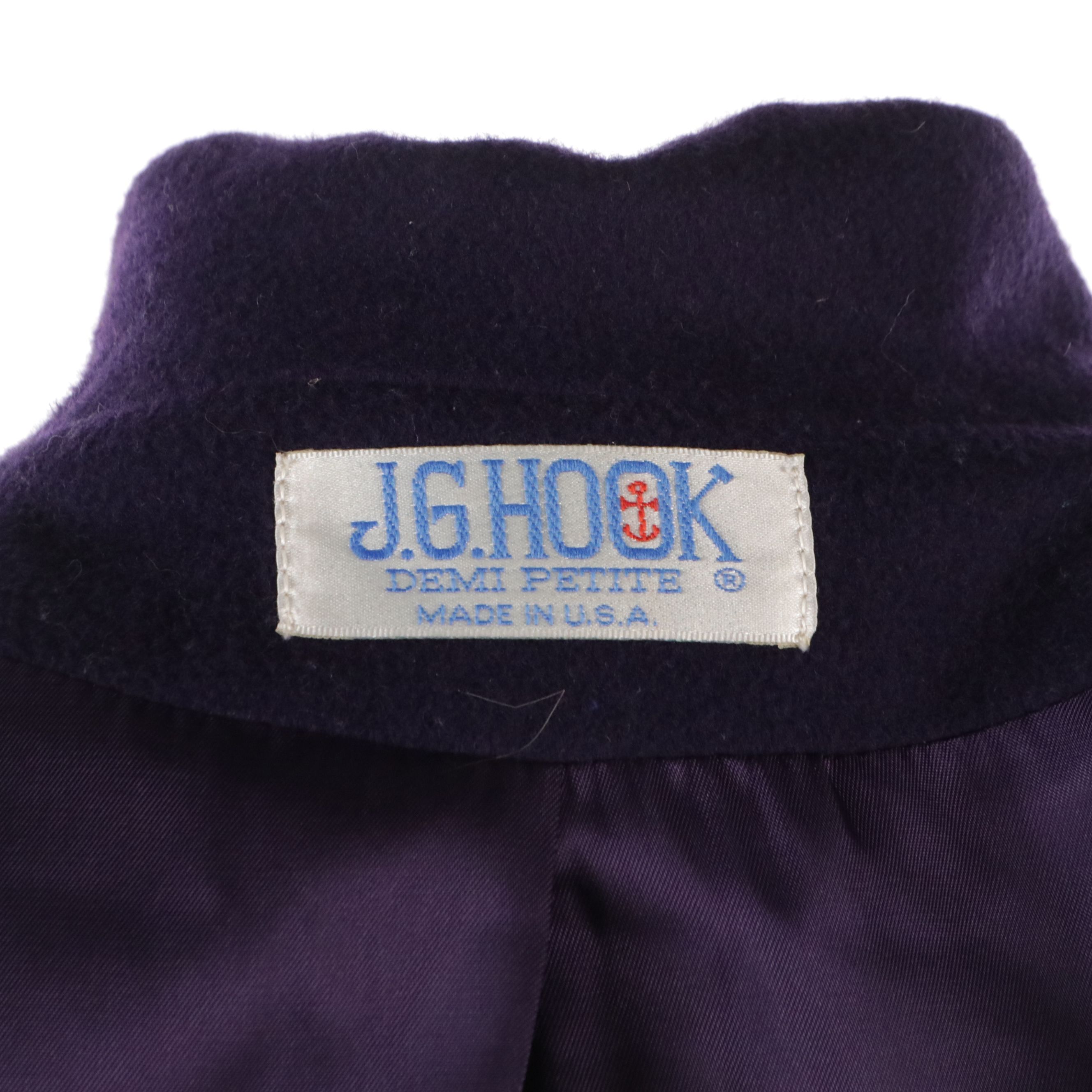 Chetta B Wool Dress and J.G. Hook Double-Breasted Coat