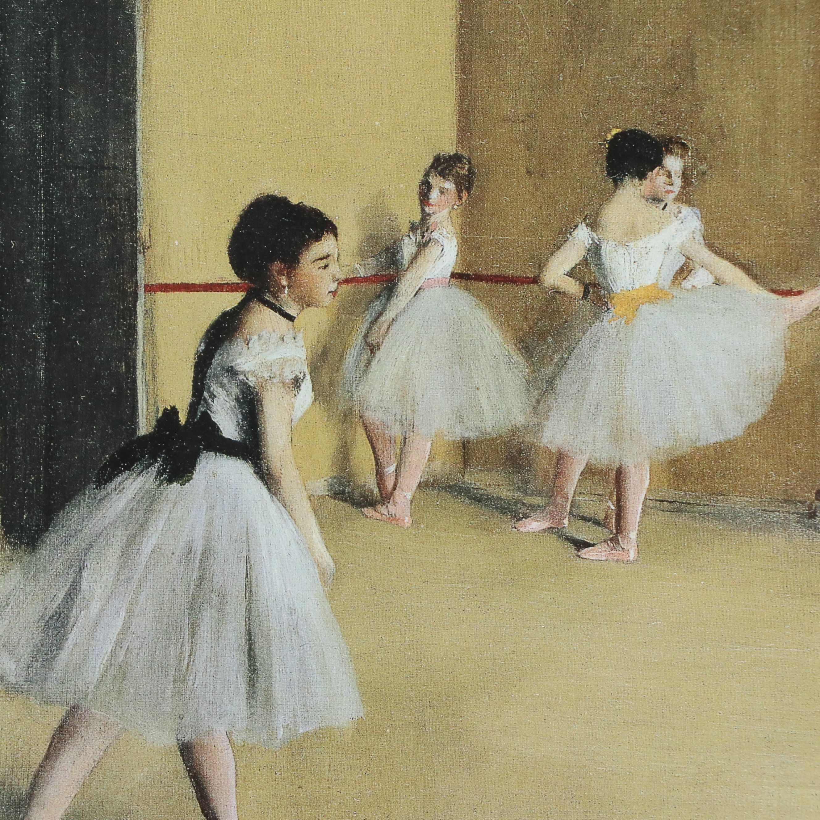 Offset Lithograph After Edgar Degas of Ballerinas, Mid 20th to 21st Century