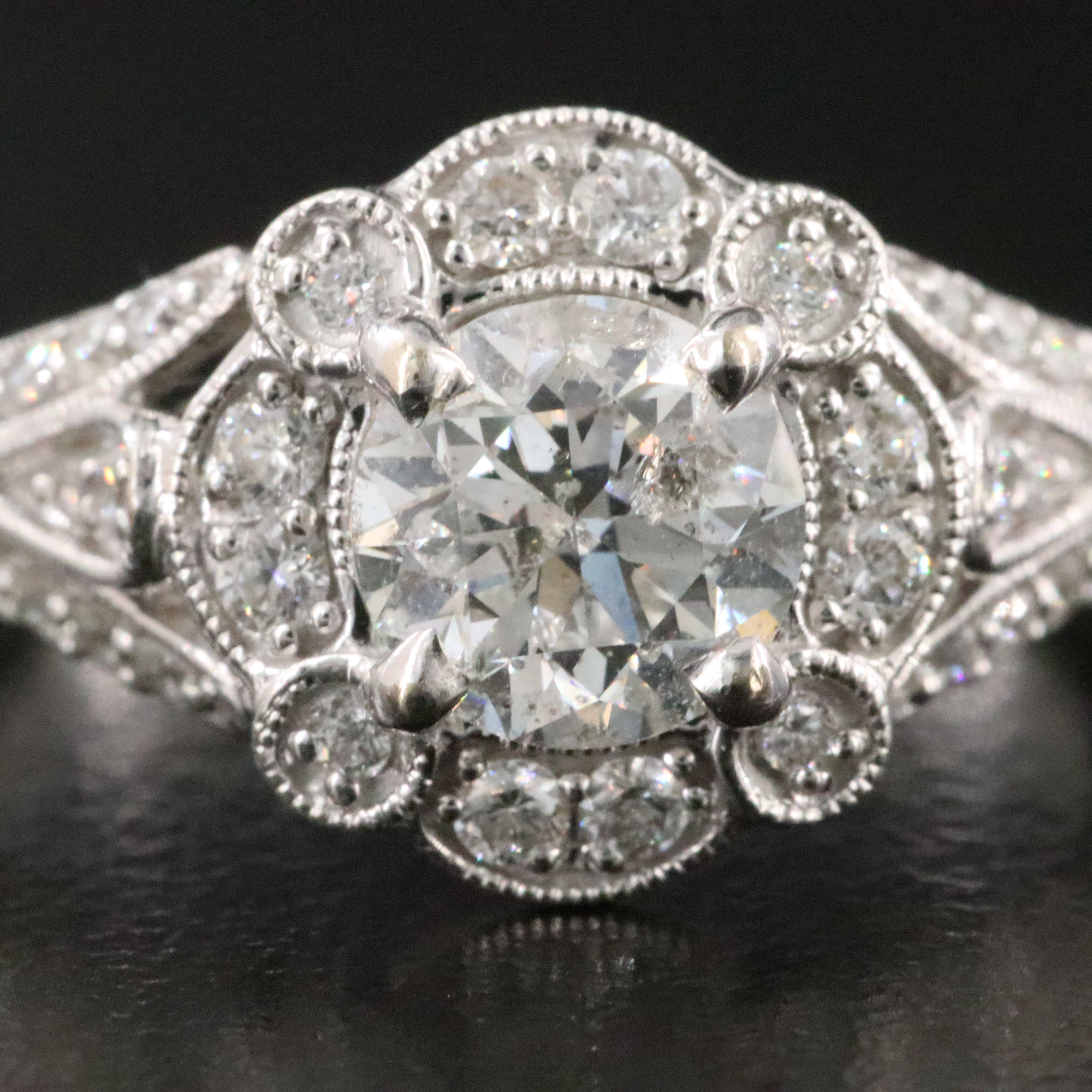 Gabriel & Co. 14K 1.48 CTW Diamond Ring